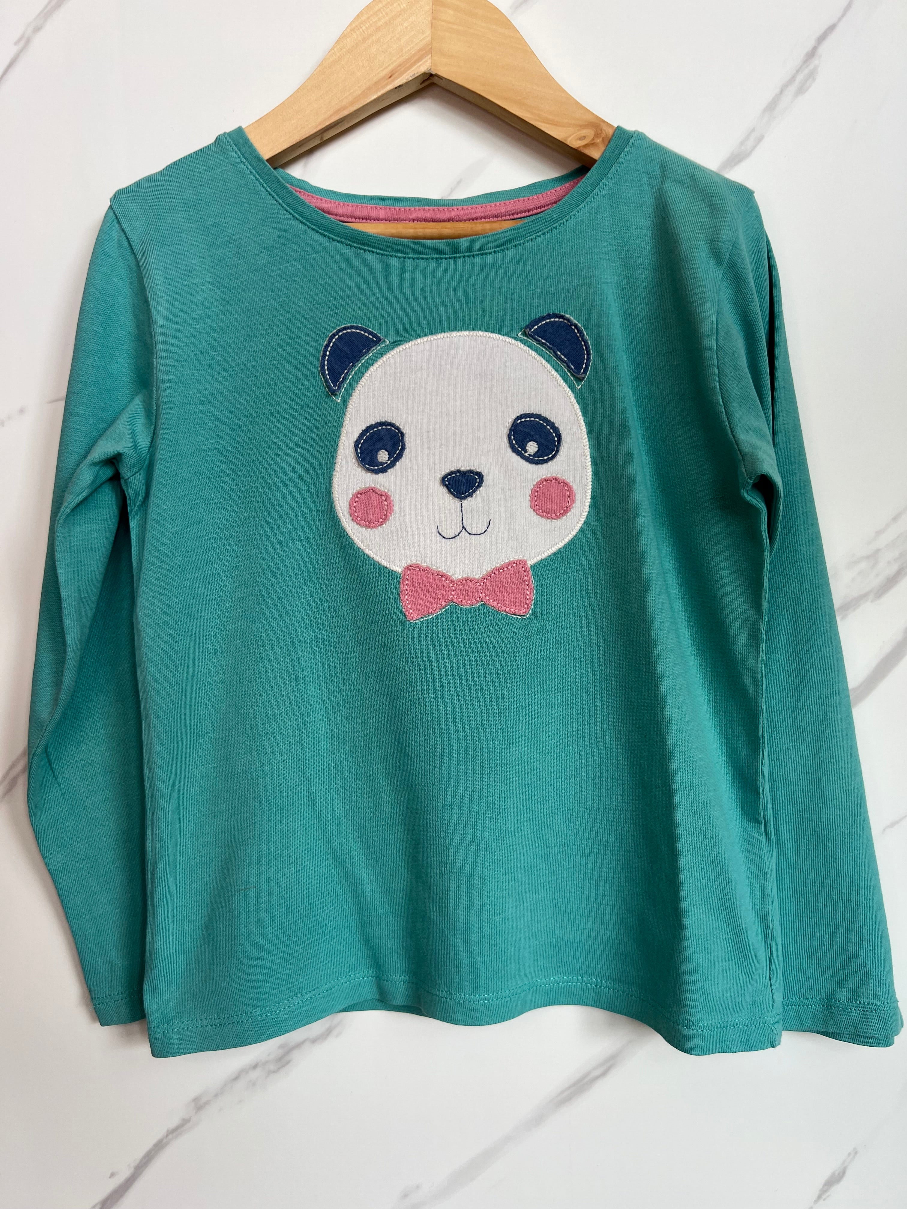 Kite Green Panda Long-Sleeved Top Age 5 Years