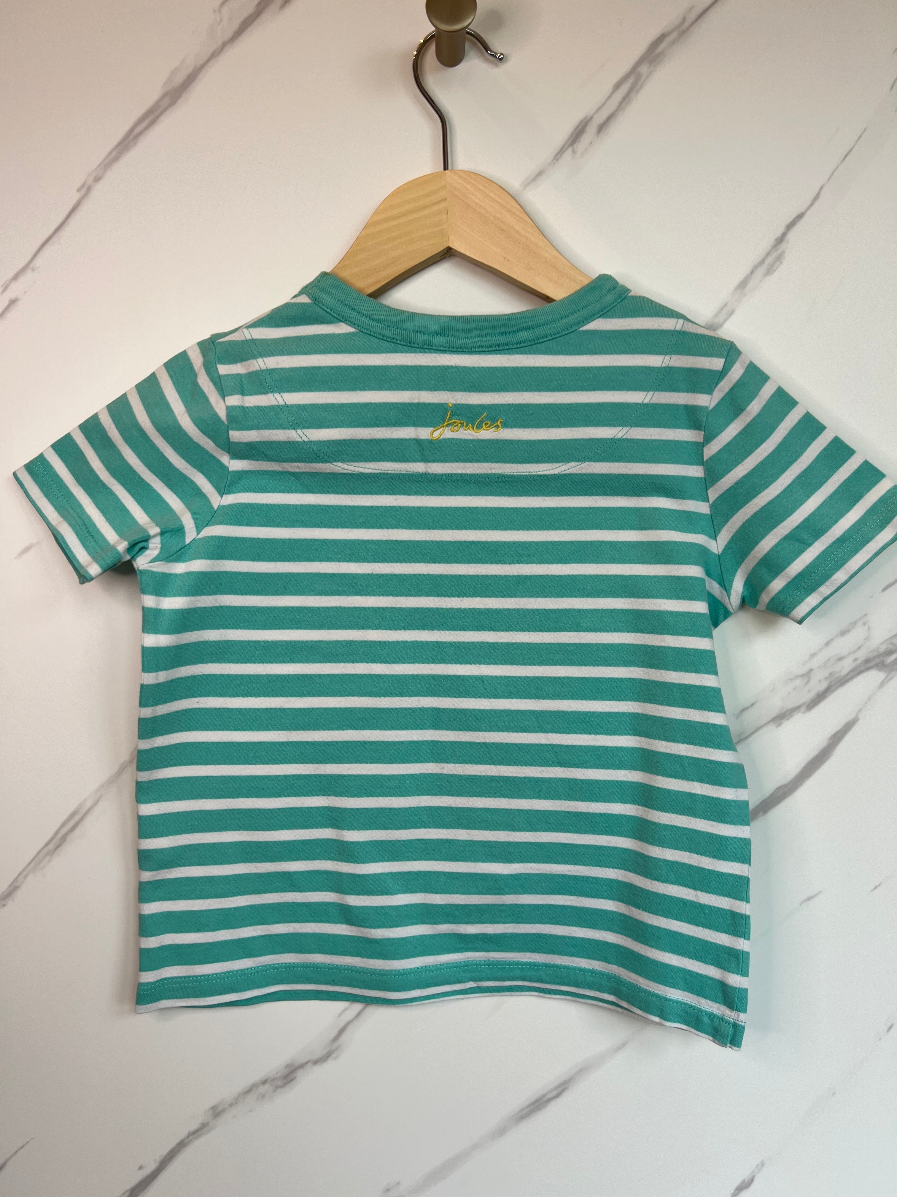 Joules Blue Snorkling Lion T-Shirt Age 5 Years