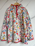 Joules Floral Top Zip Sweatshirt Age 10 Years
