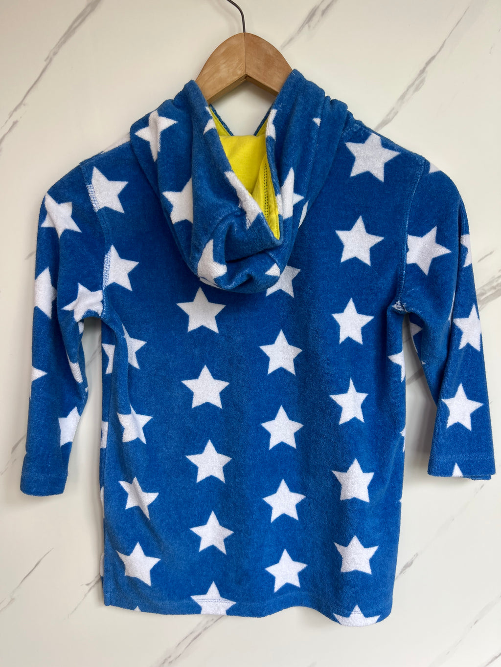 Mini Club Blue Star Beach Hoodie Age 3-4 Years