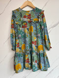 Frugi Woodland Skater Dress Age 5-6 Years