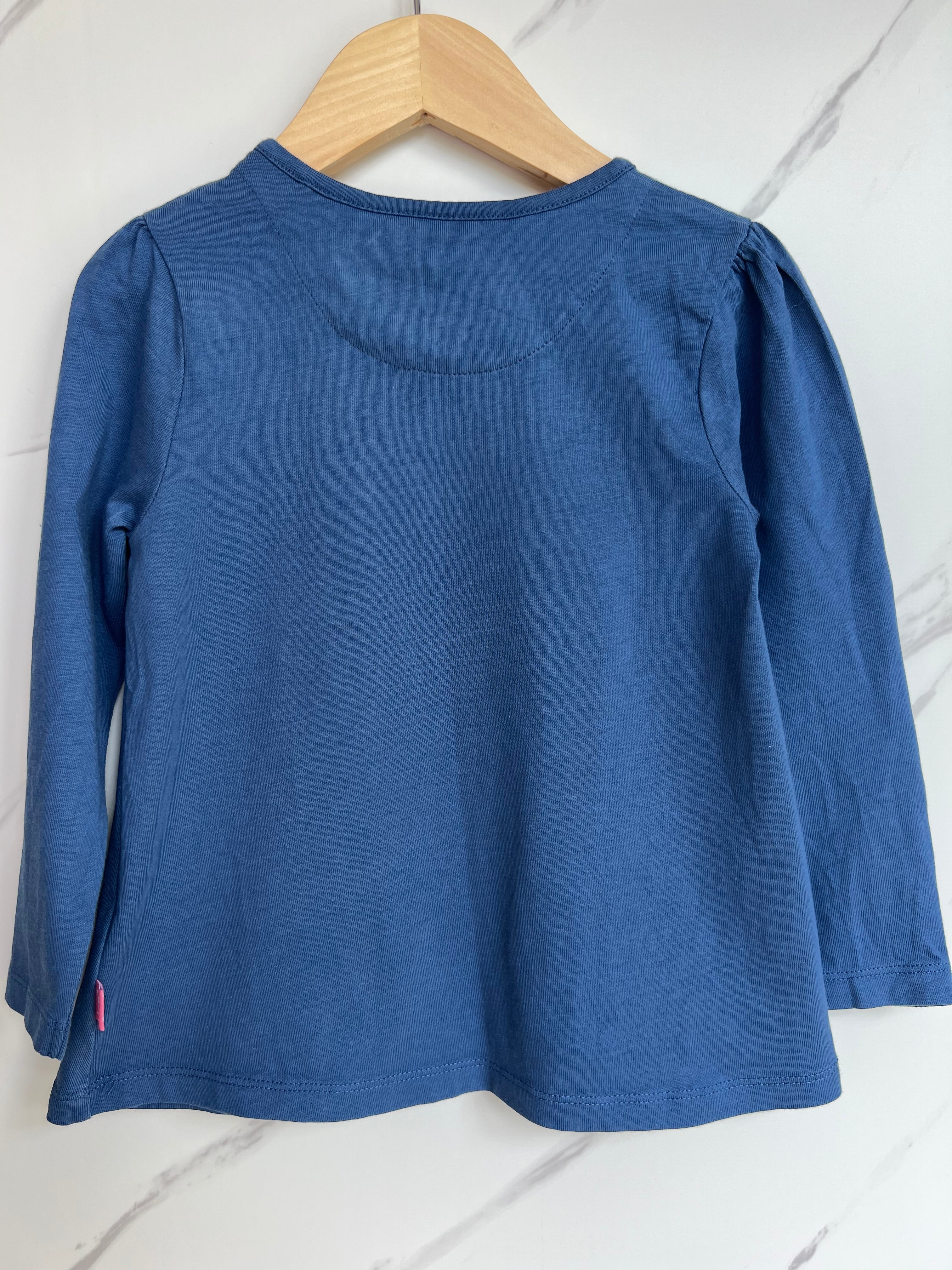 Kite Navy Rainbow Turtle Long-Sleeved Top Age 3 Years