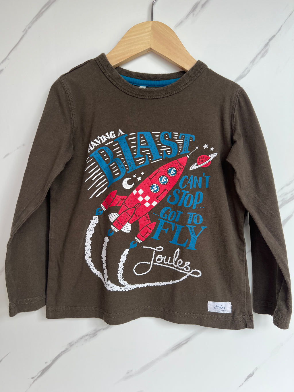 Joules "Having a Blast" Long-Sleeved Top Age 5-6 Years