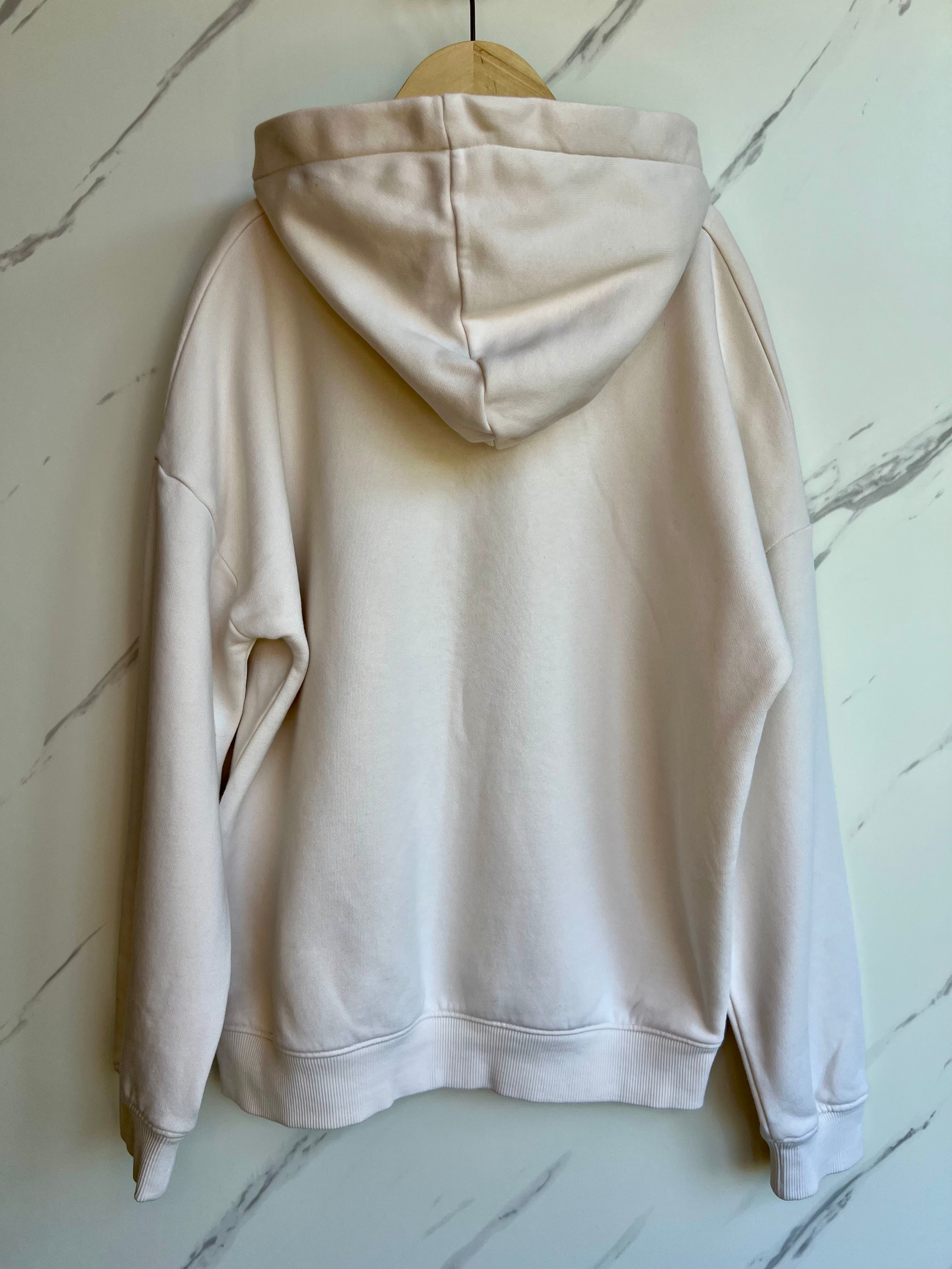 M&S Cream Coloured Hooded Sweatshirt Age 10-11 Years