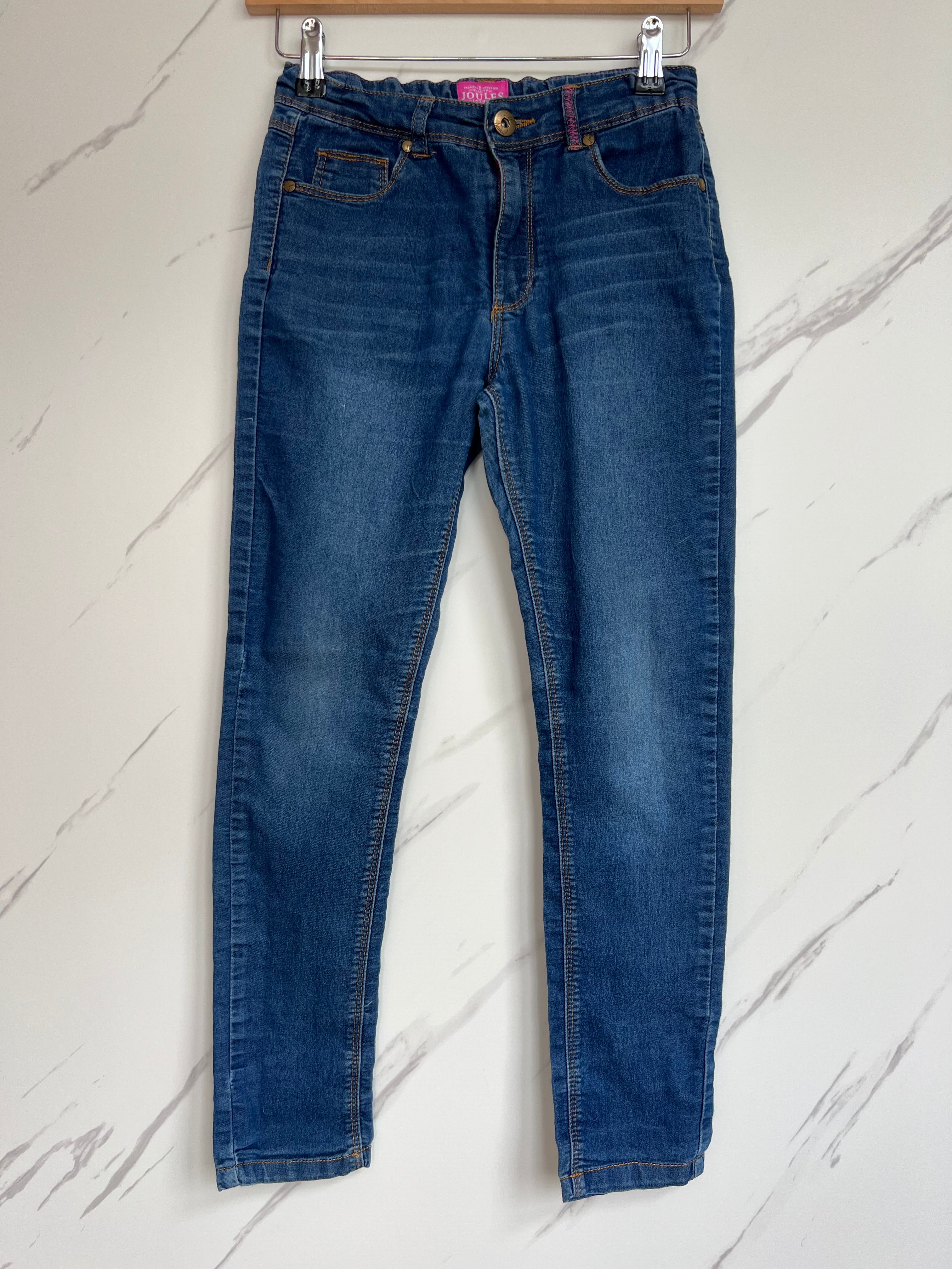 Joules Girls Skinny Jeans Age 9-10 Years