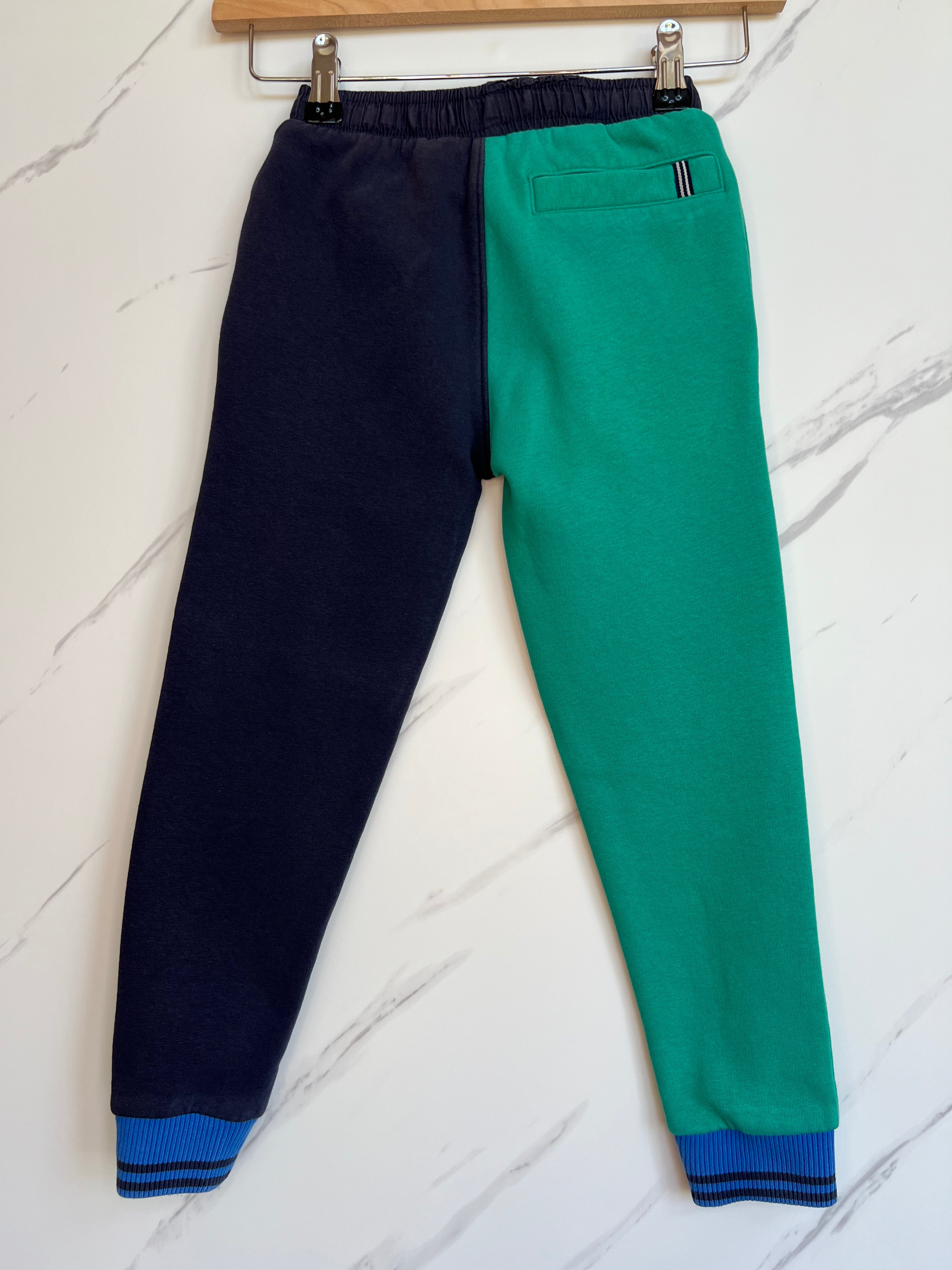 Joules Navy & Green Joggers Age 5-6 Years