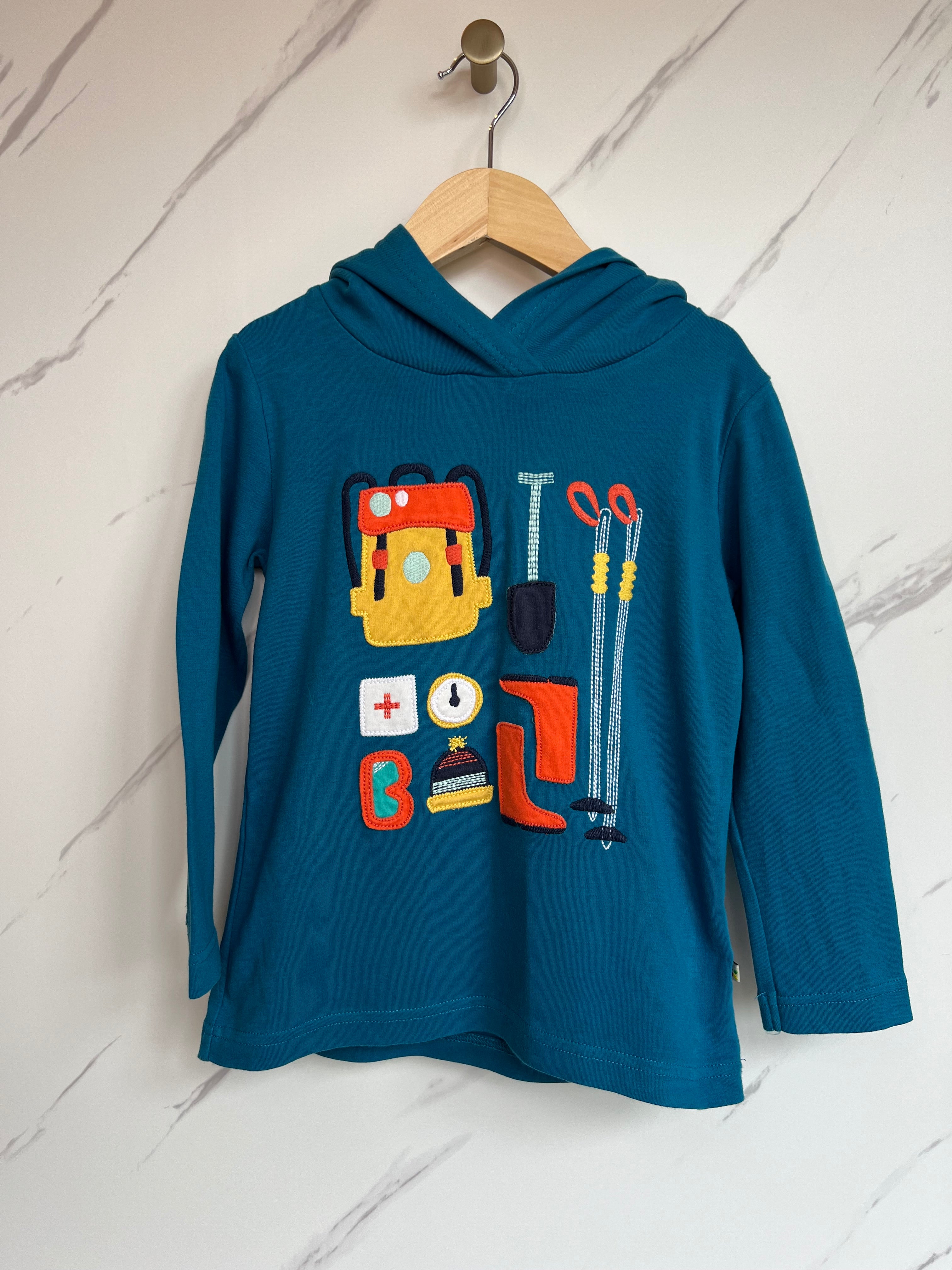 Frugi Explorer Hooded Top Age 5-6 Years