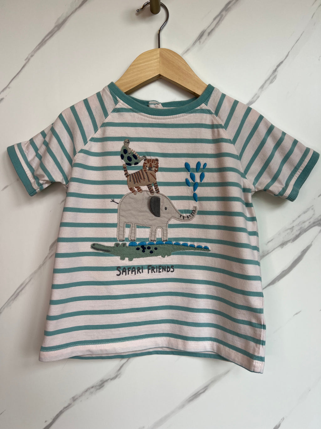 John Lewis Safari Friends T-Shirt Age 3-4 Years