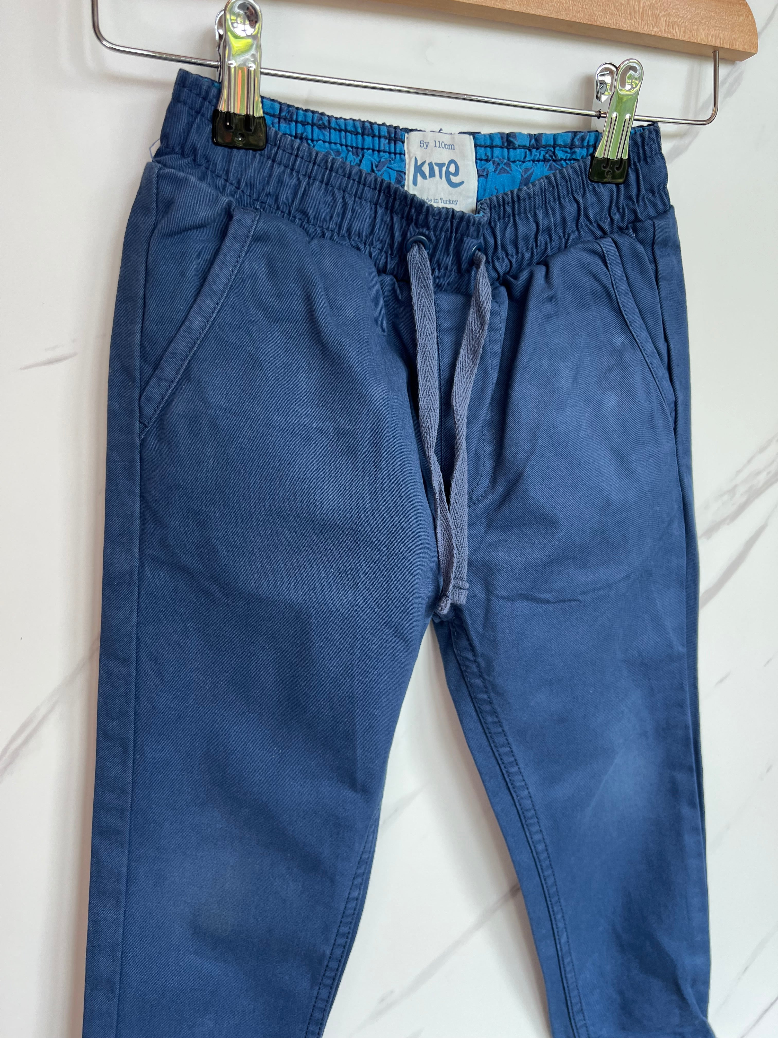 Kite Blue Chino Trousers Age 5 Years