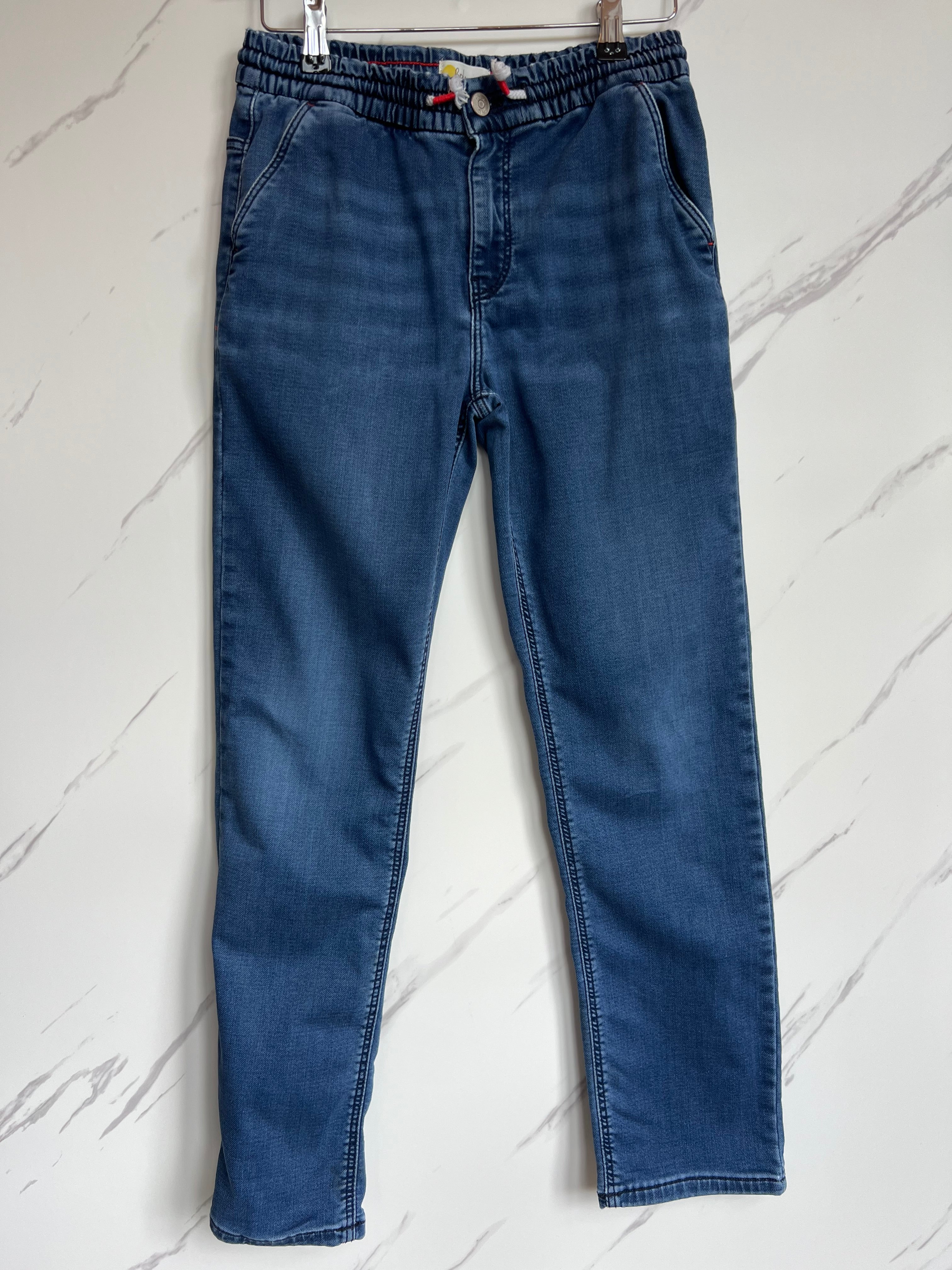 Boden Boys Elastic Waist Jeans Age 12 Years