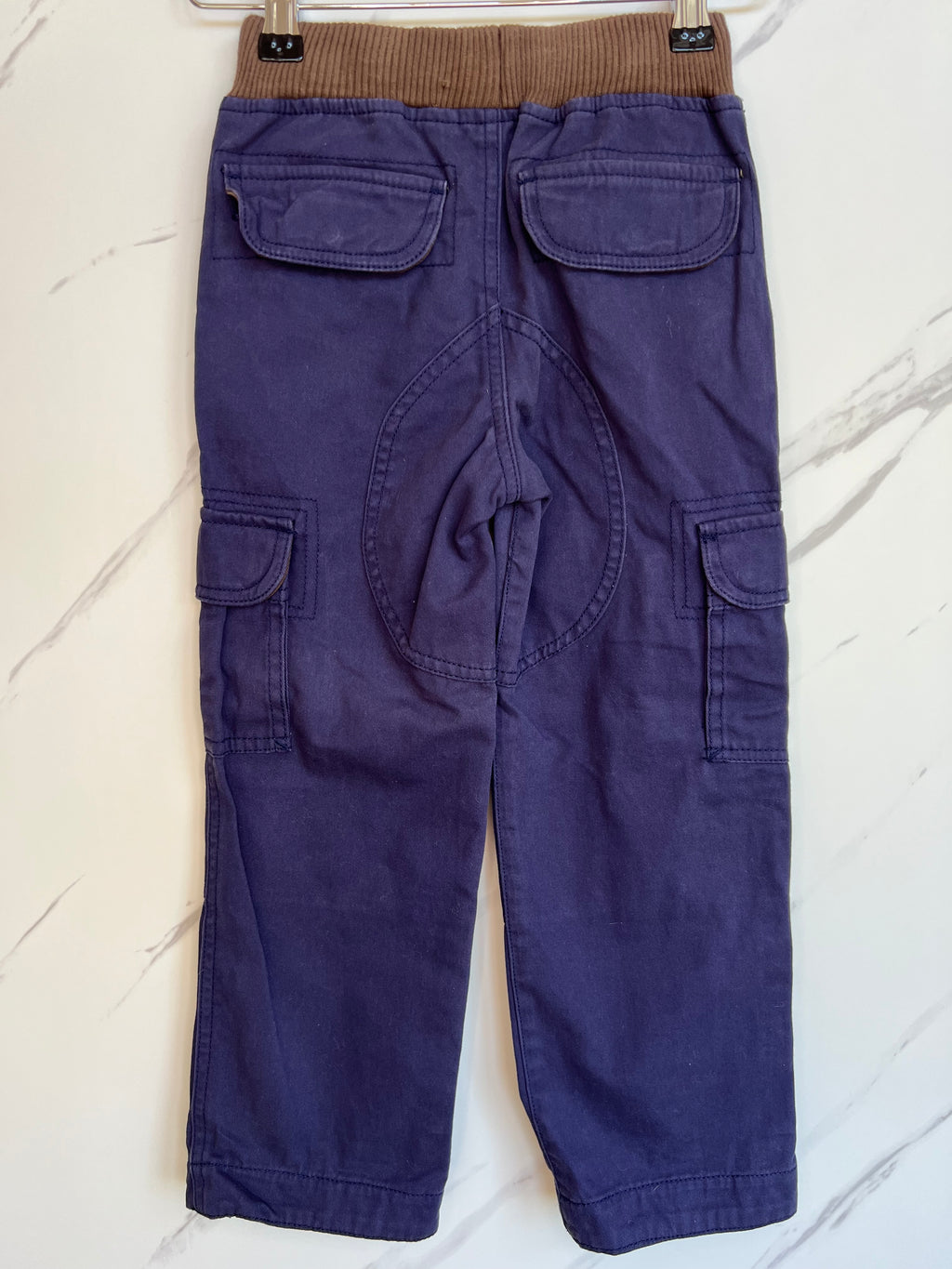 Boden Navy Cargo Trousers Age 4-5 Years