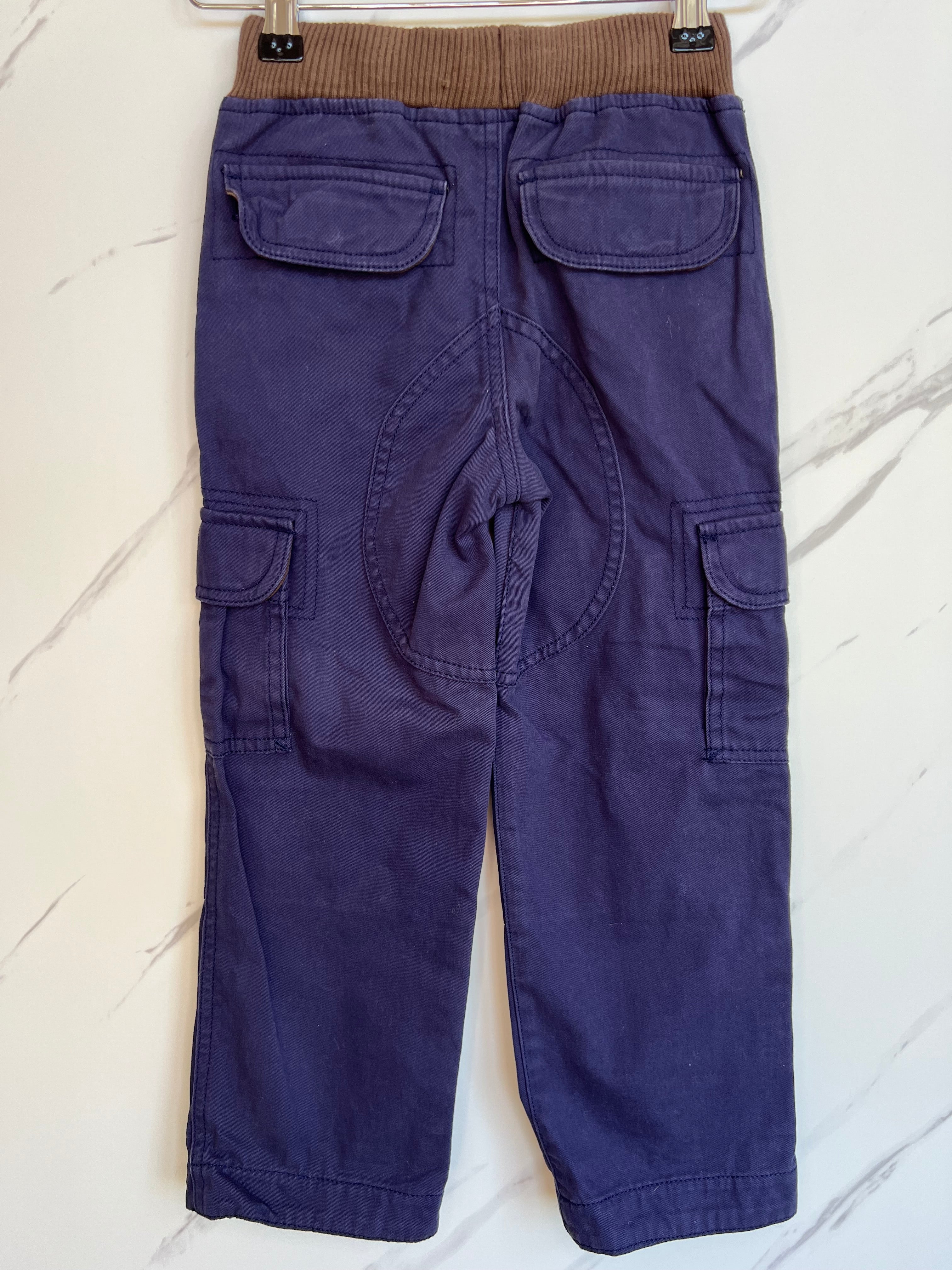 Boden Navy Cargo Trousers Age 4-5 Years