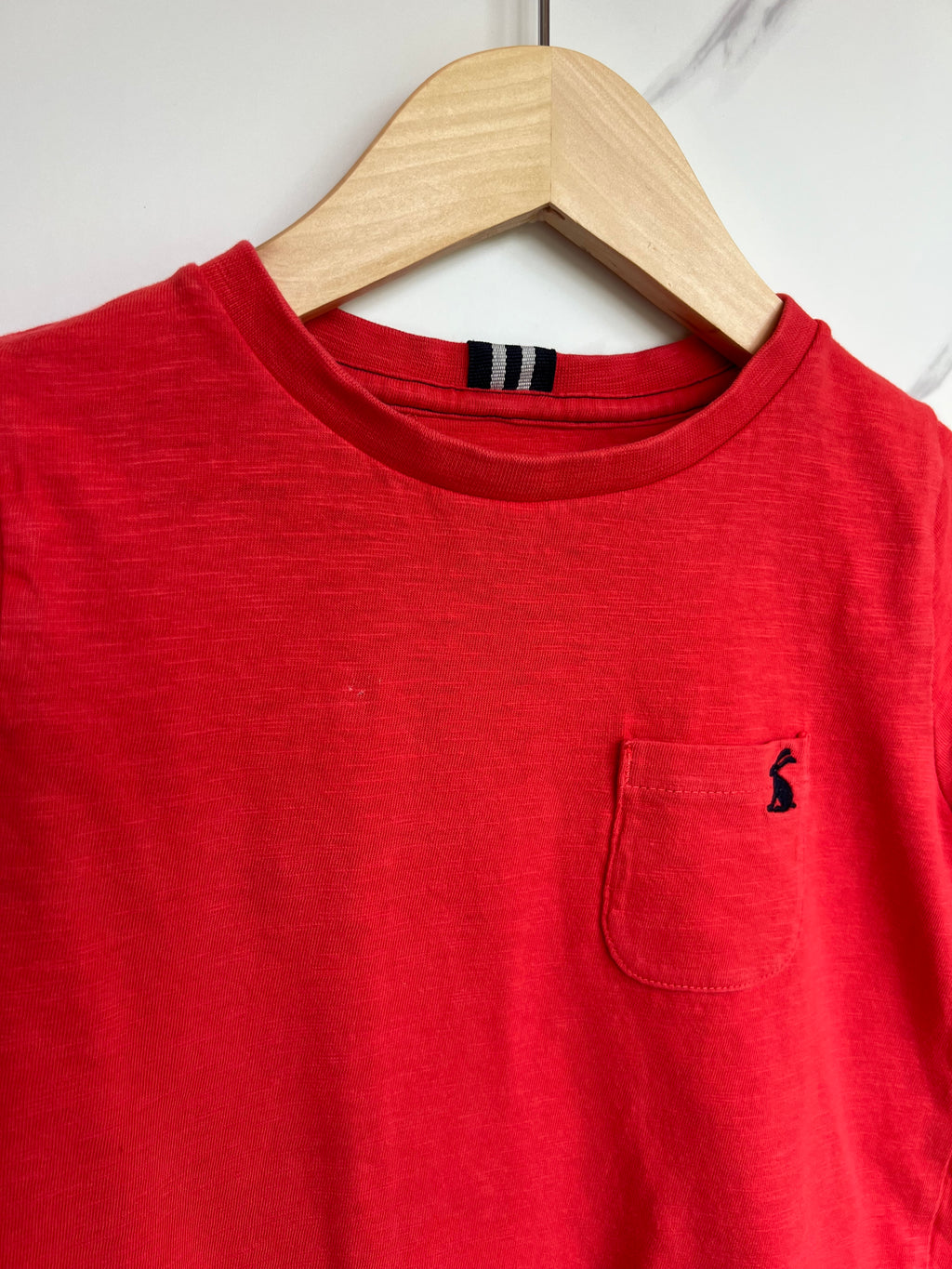 Joules Plain Red T-Shirt Age 7 Years