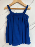 Boden Blue Strappy Vest Top Age 4-5 Years