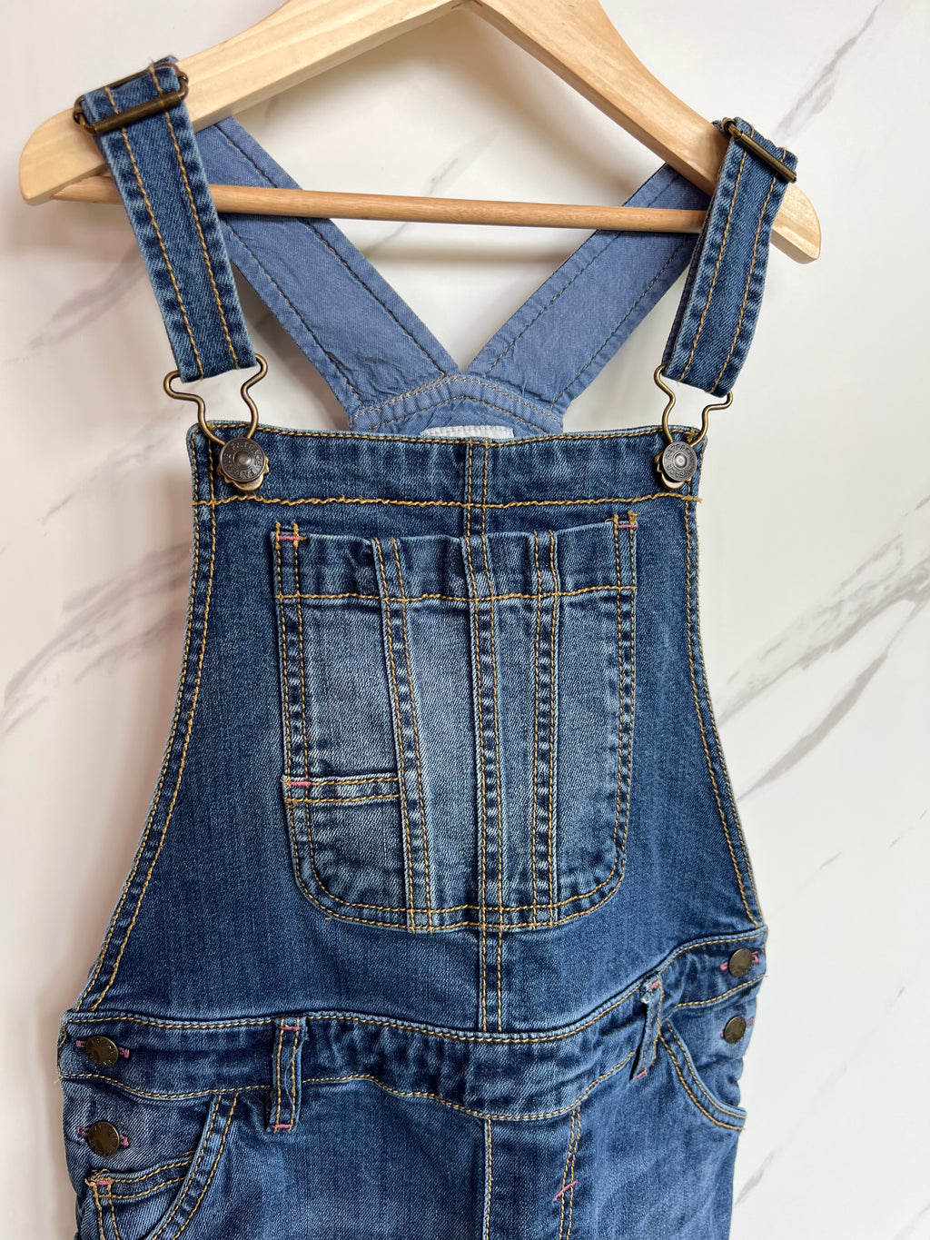 Fatface Denim Dungarees Age 8 Years