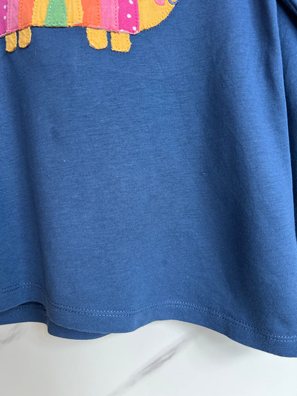 Kite Navy Rainbow Turtle Long-Sleeved Top Age 3 Years