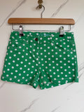 Boden Green Polka Dot Shorts Age 12 Years