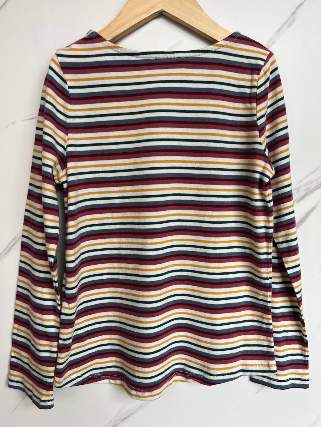 FatFace Striped Long-Sleeved Top Age 8-9 Years