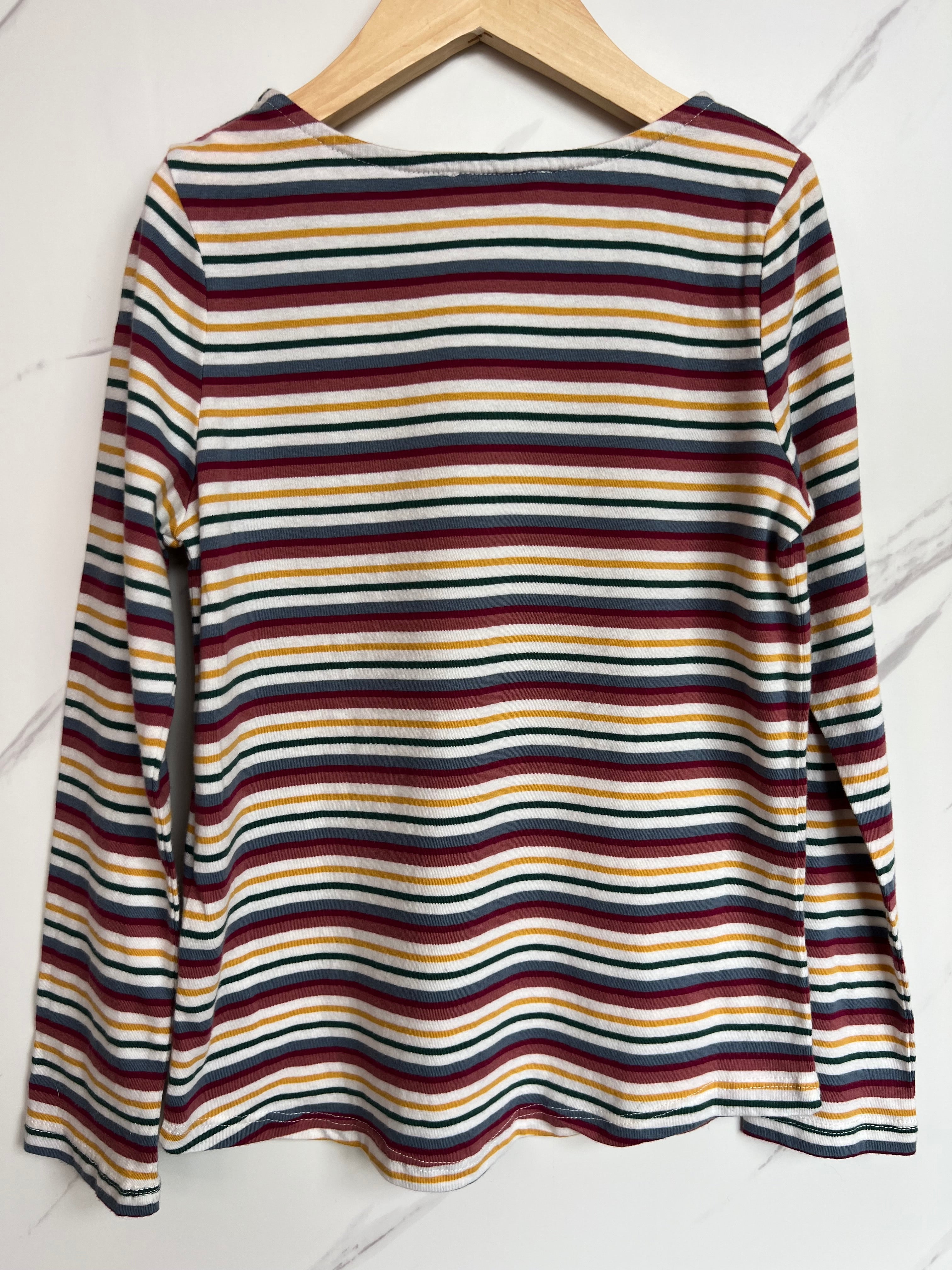 FatFace Striped Long-Sleeved Top Age 8-9 Years