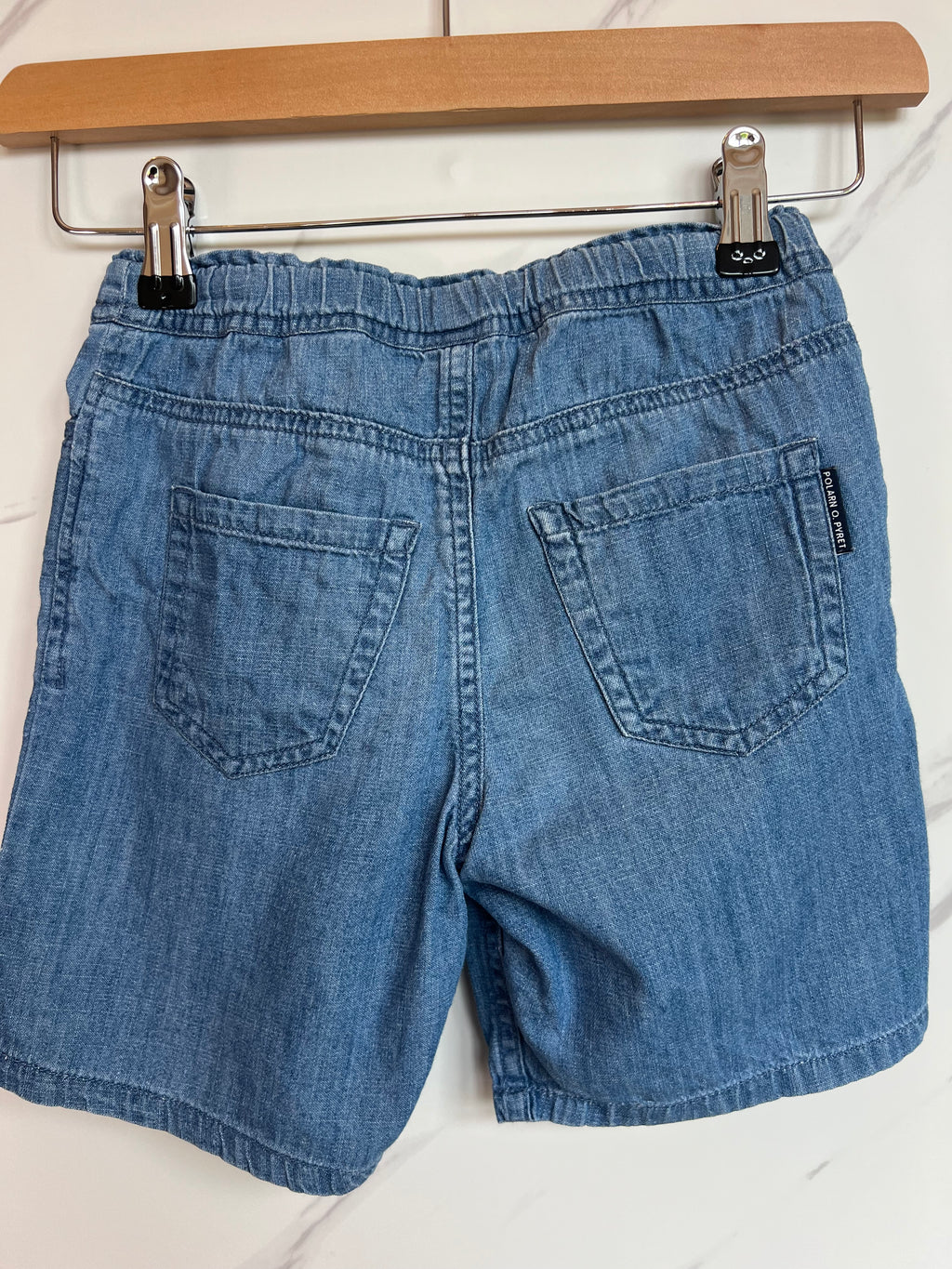 Polarn O. Pyret Chambray Shorts Age 4-5 Years