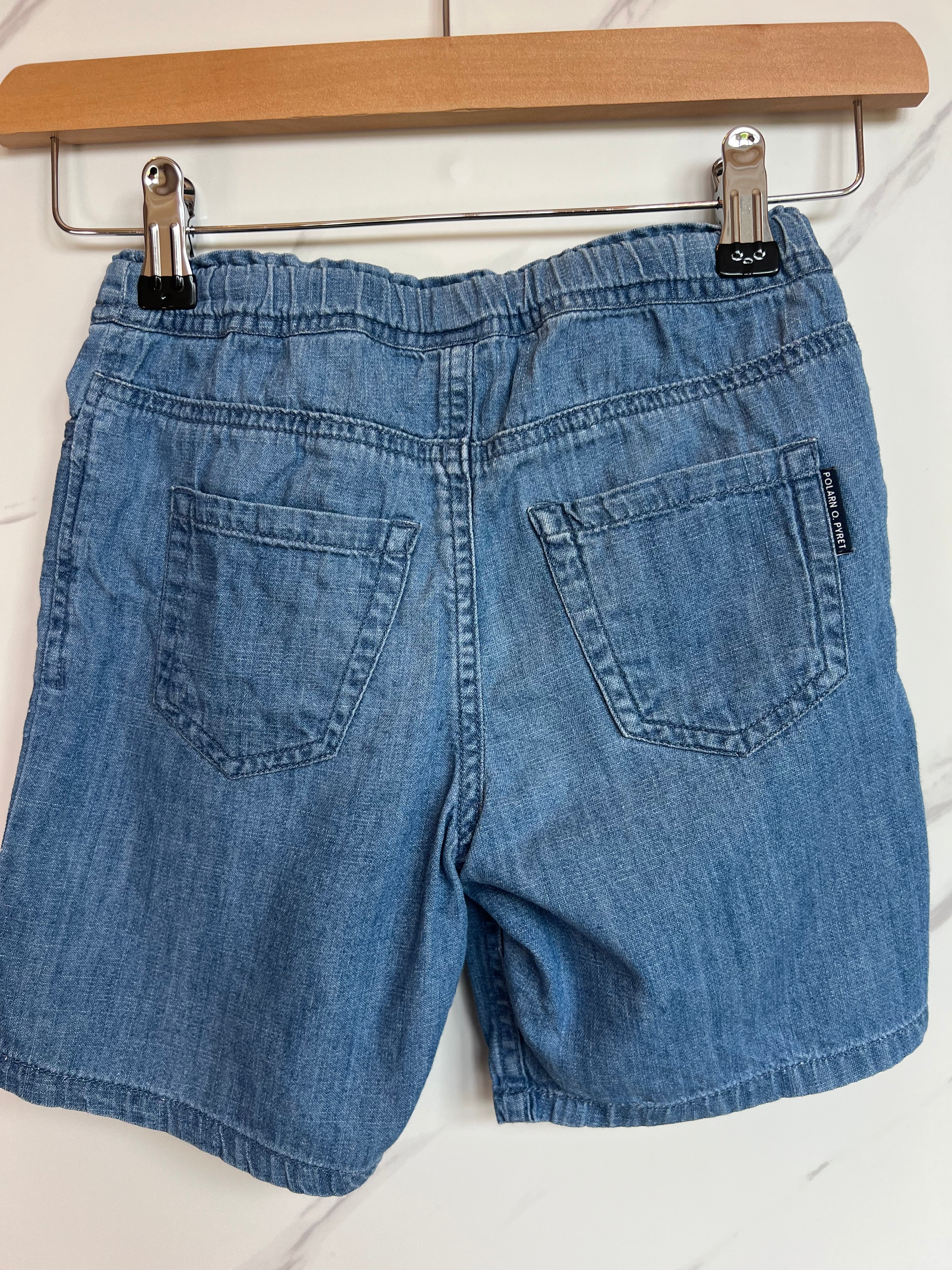 Polarn O. Pyret Chambray Shorts Age 4-5 Years