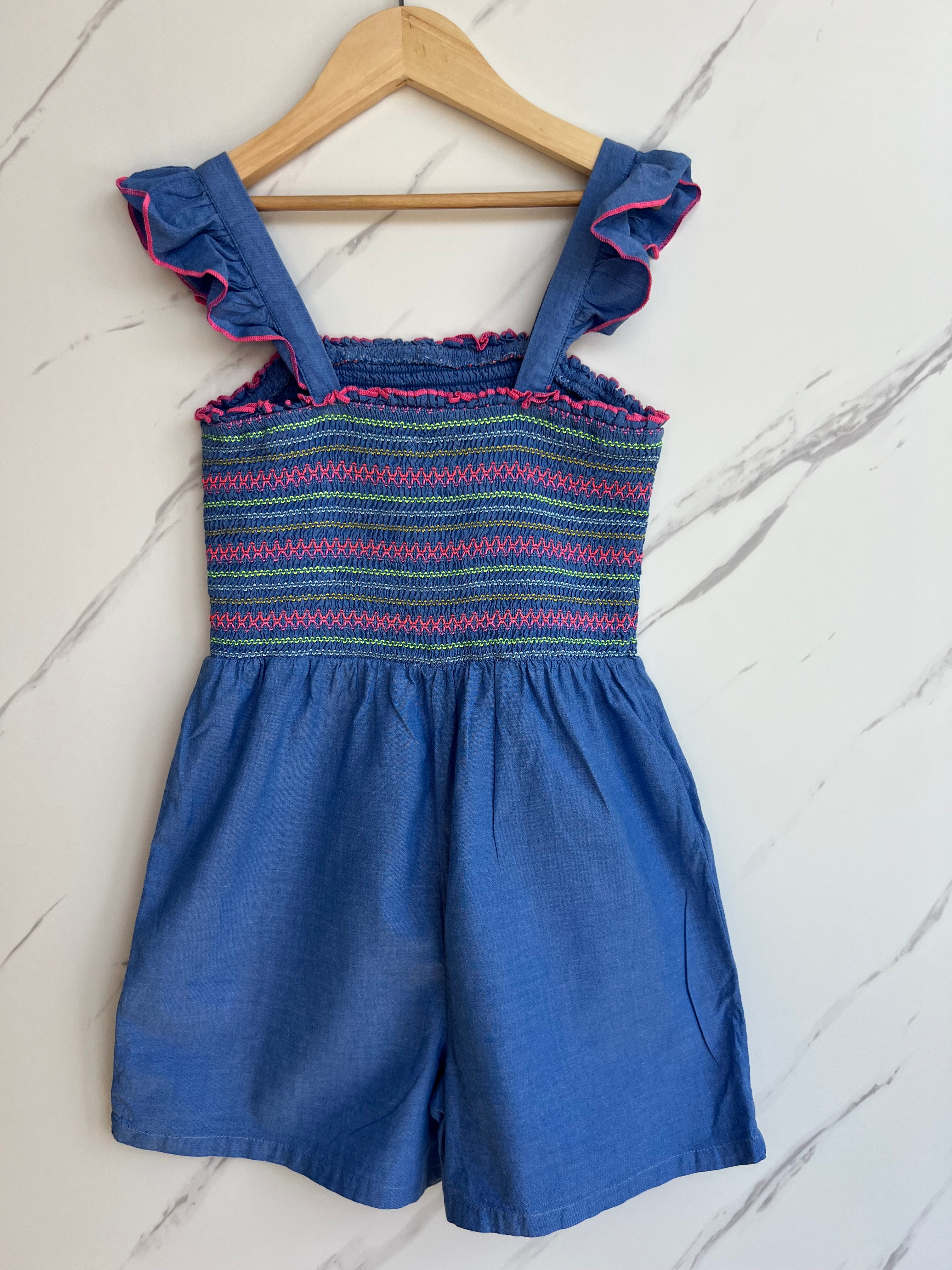 Monsoon Lightweight Denim Playsuit Age 9-10 Years