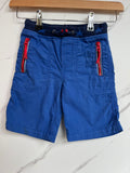 Boden Blue Zip Pocket Shorts Age 4 Years