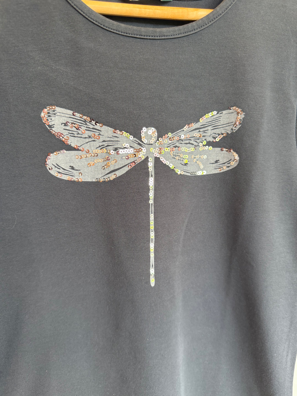 John Lewis Grey Dragonfly T-Shirt Age 9-10 Years