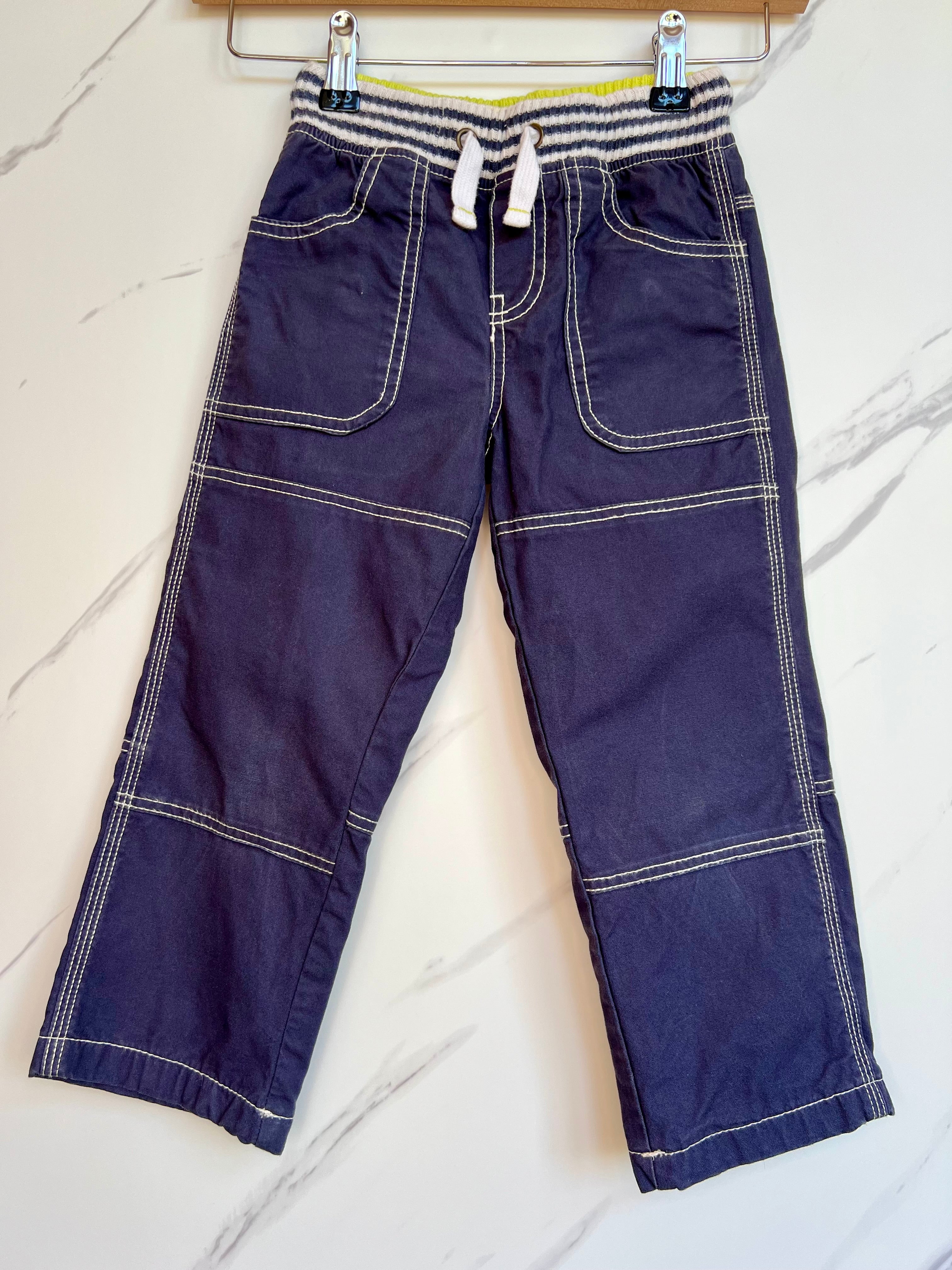 Boden Navy Cargo Trousers Age 5-6 Years