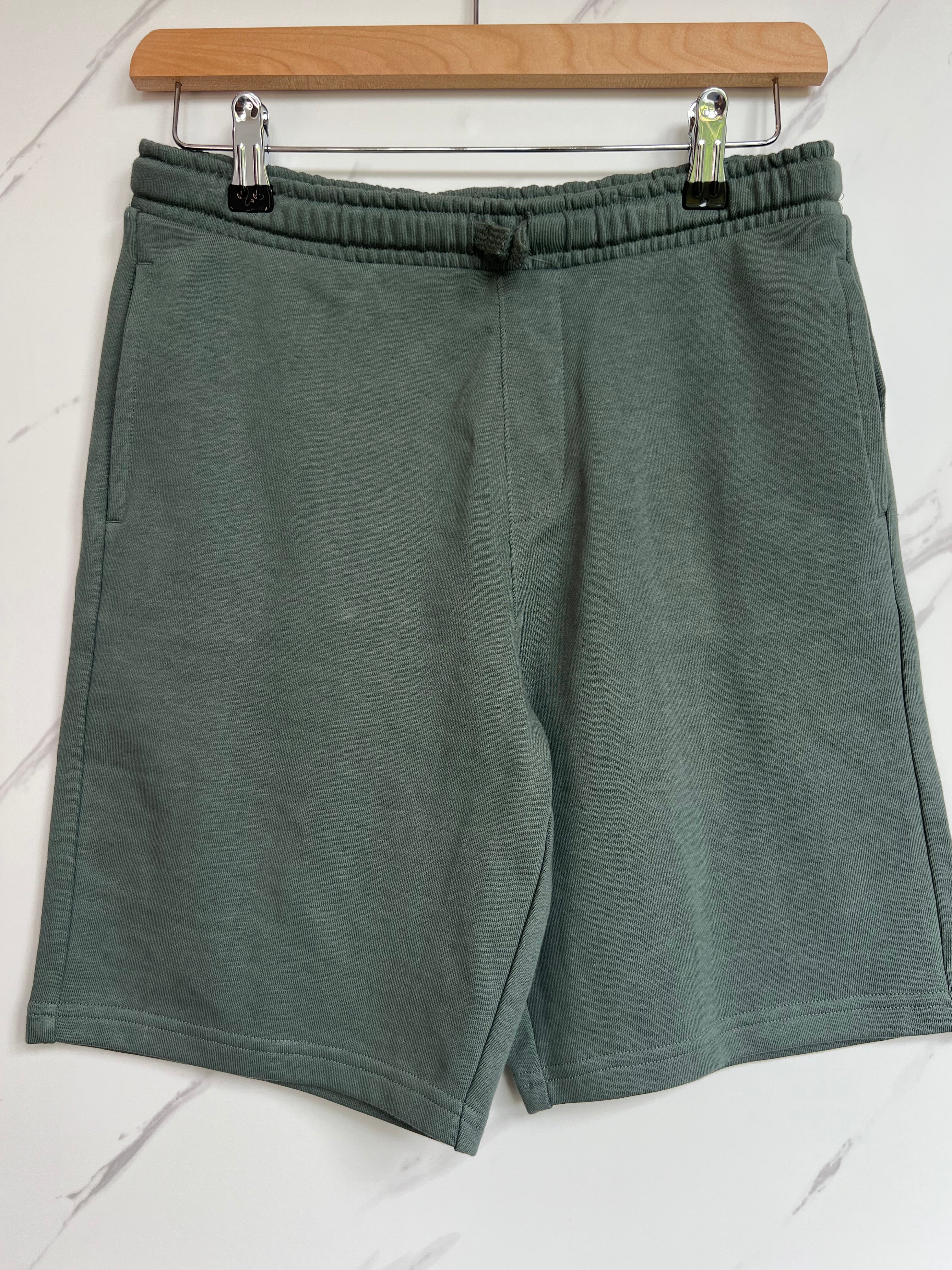 M&S Green Jogger Shorts Age 12-13 Years