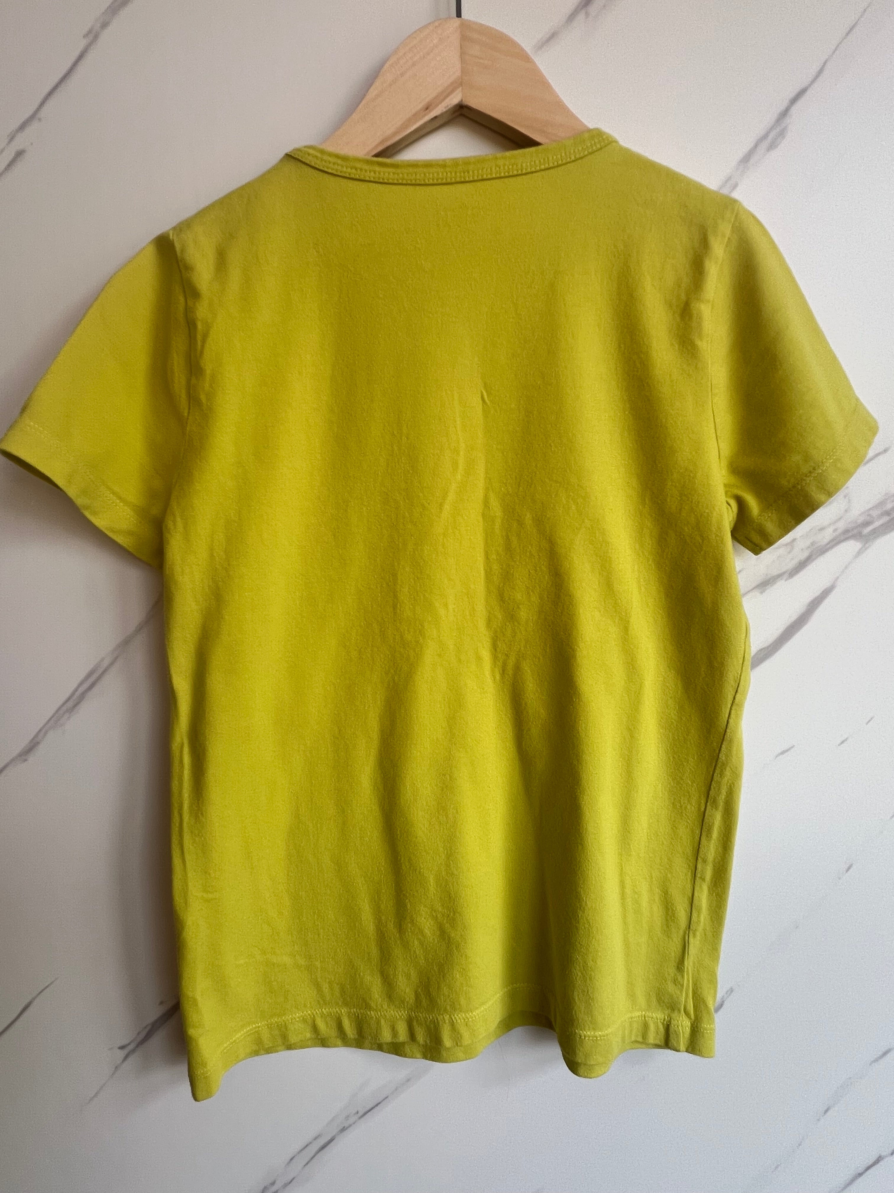 Boden Yellow Sequinned Fish T-Shirt Age 9-10 Years
