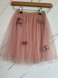 M&S Pink Butterfly Tutu Skirt Age 6-7 Years