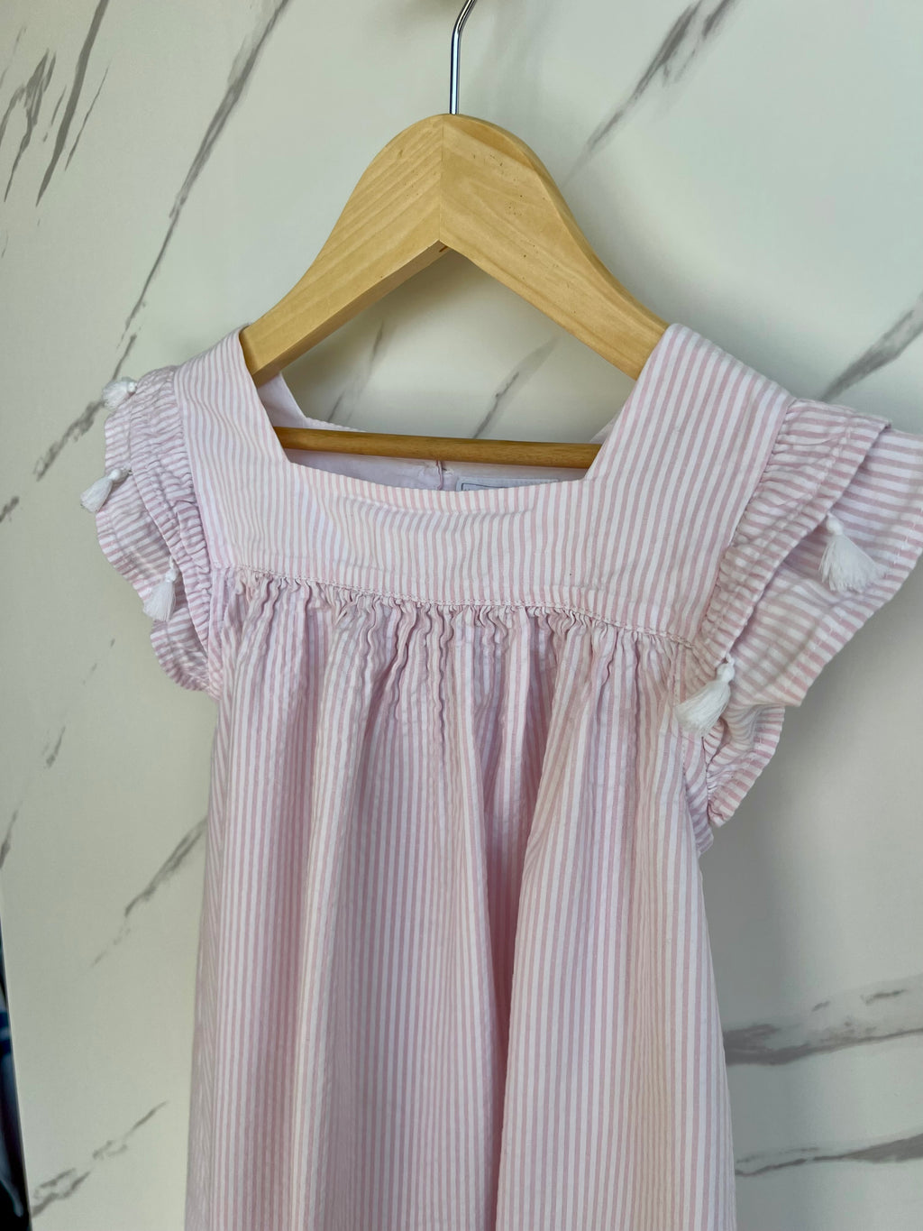 Little White Company Pink Occasion Dress Age 4-5 Years