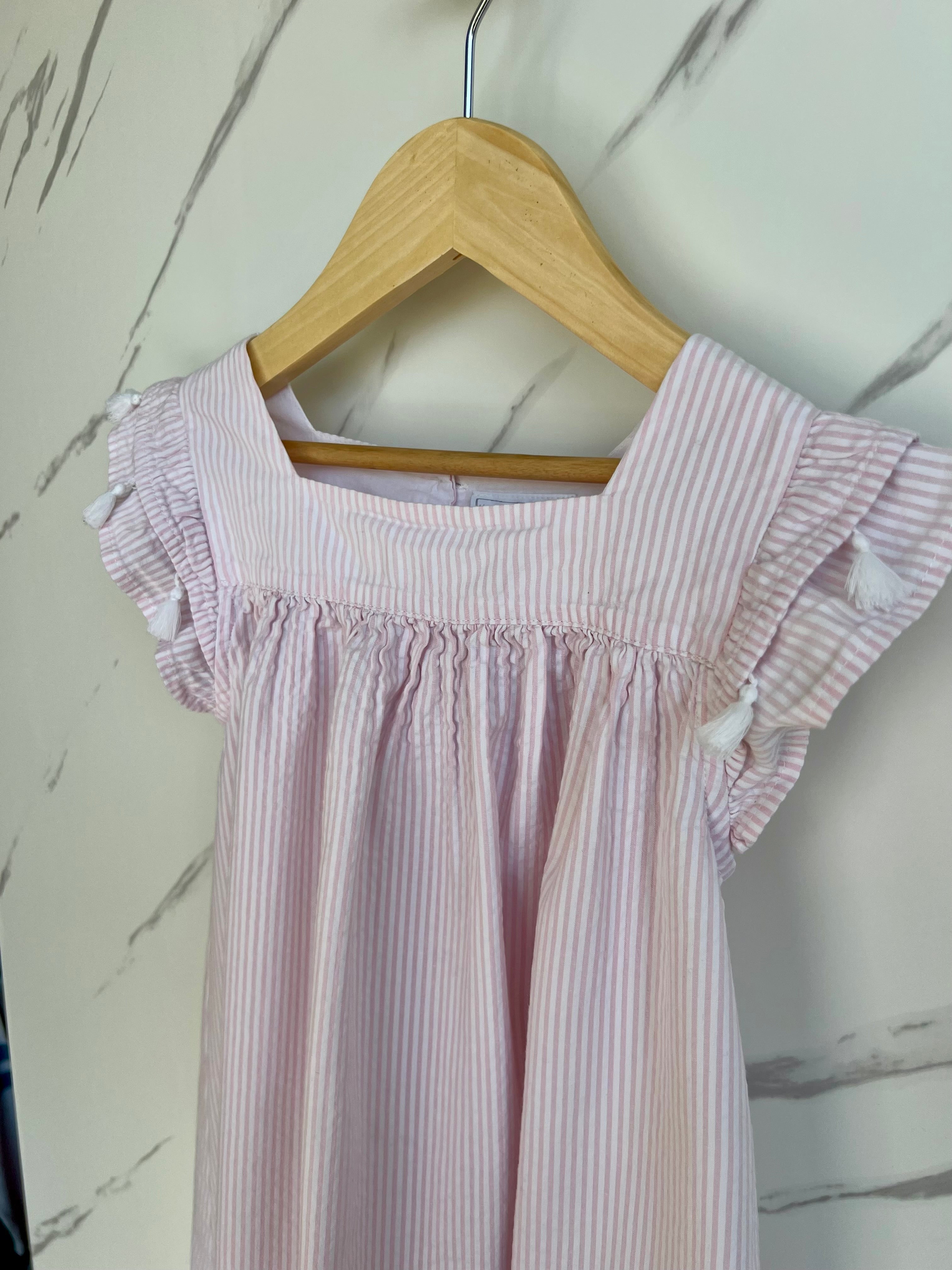 Little White Company Pink Occasion Dress Age 4-5 Years