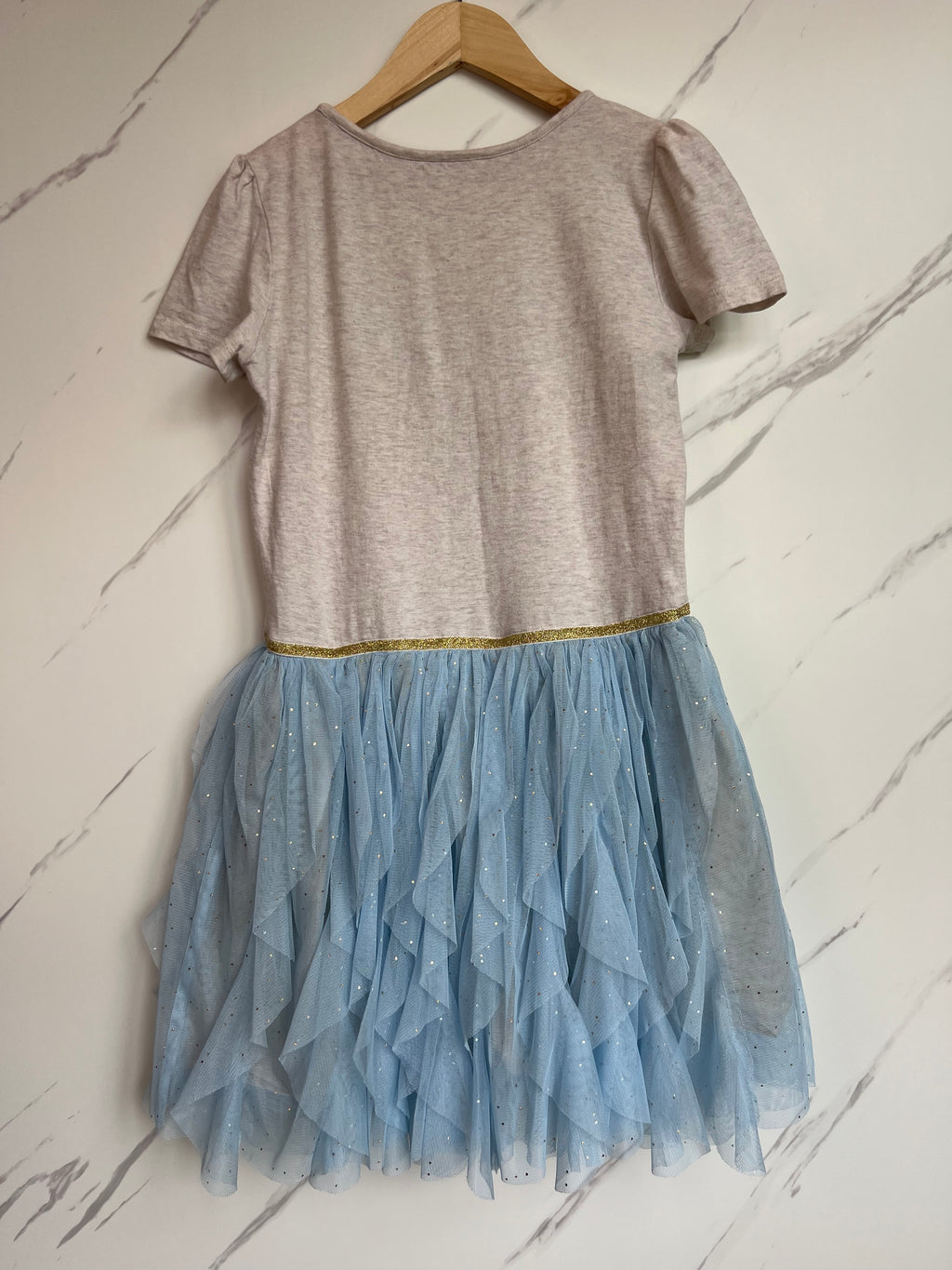 Monsoon Blue Ice Cream Sundae Dress Age 10 Years