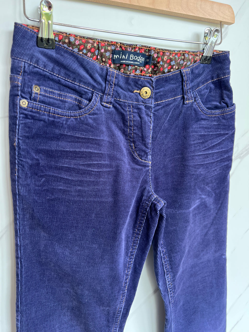 Boden Blue Cord Jeans Age 11-12 Years