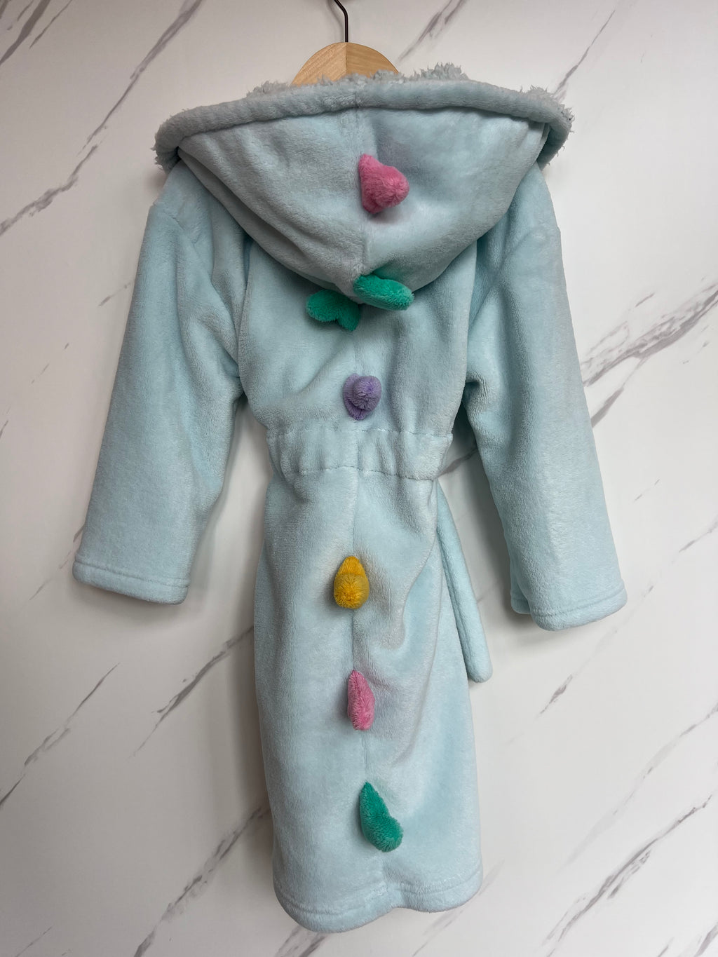 M&S Dinosaur Spikes Fleece Dressing Gown Age 4-5 Years