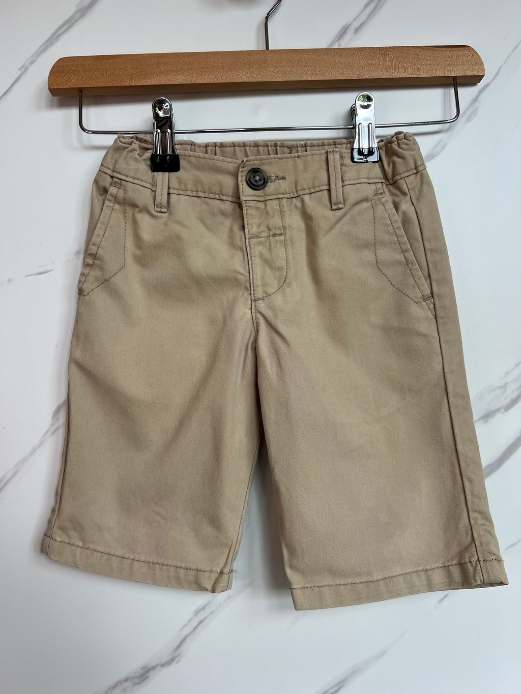 M&S Stone Chino Shorts Age 3-4 Years
