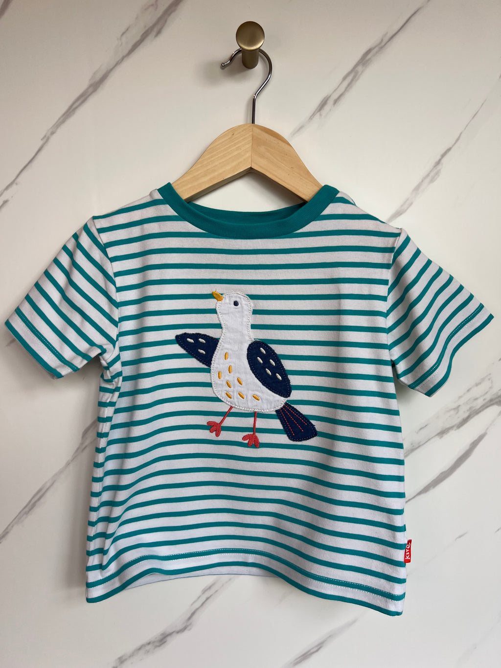Kite Striped Seagull T-Shirt Age 4 Years