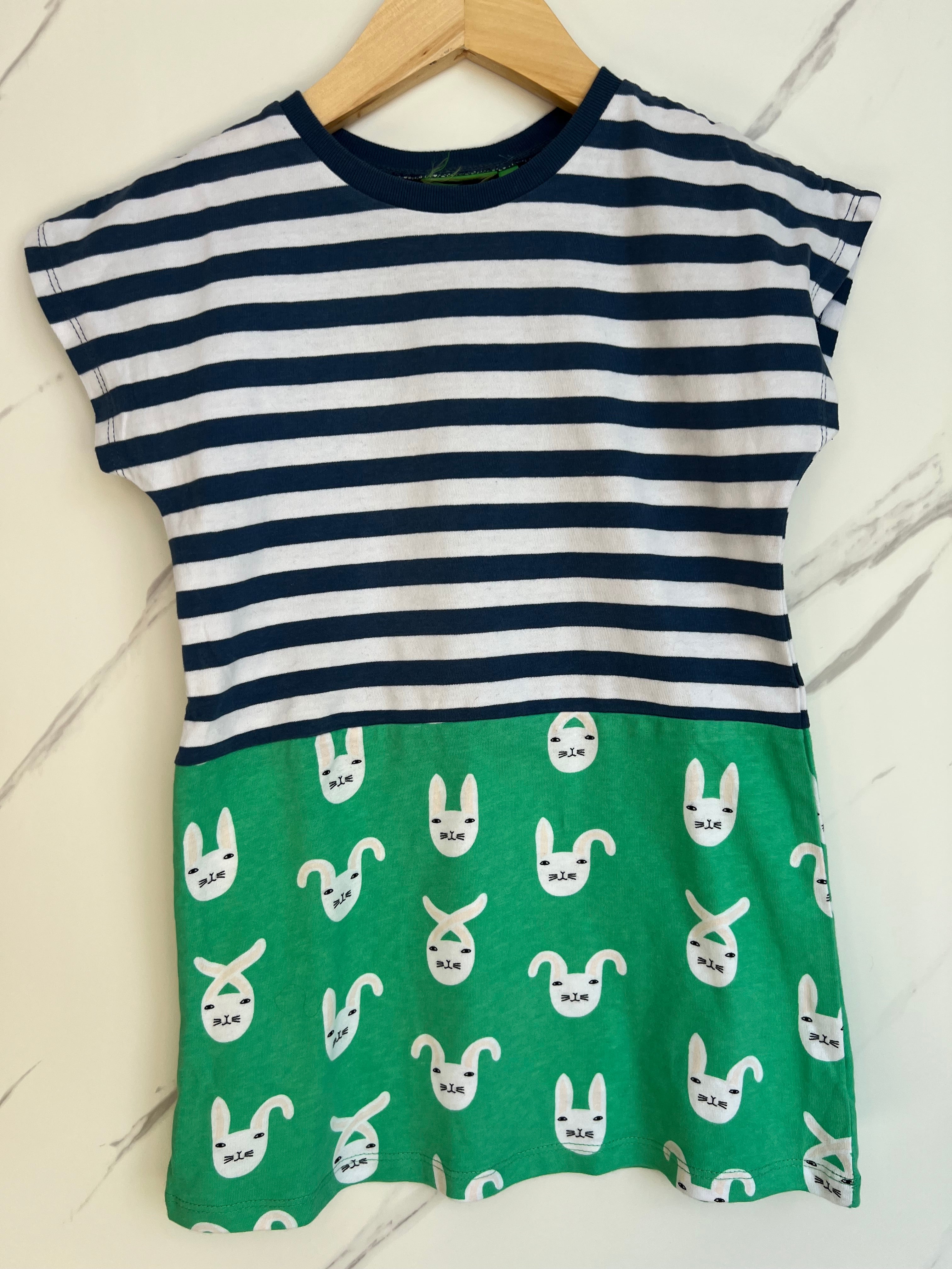 John Lewis Jersey Bunny Dress Age 3-4 Years