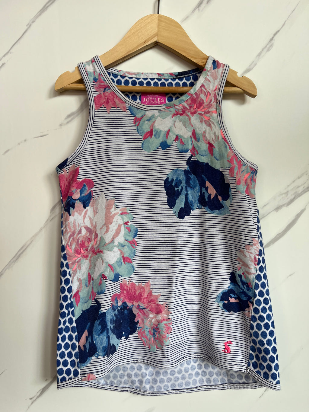 Joules Floral Vest Top Age 7-8 Years
