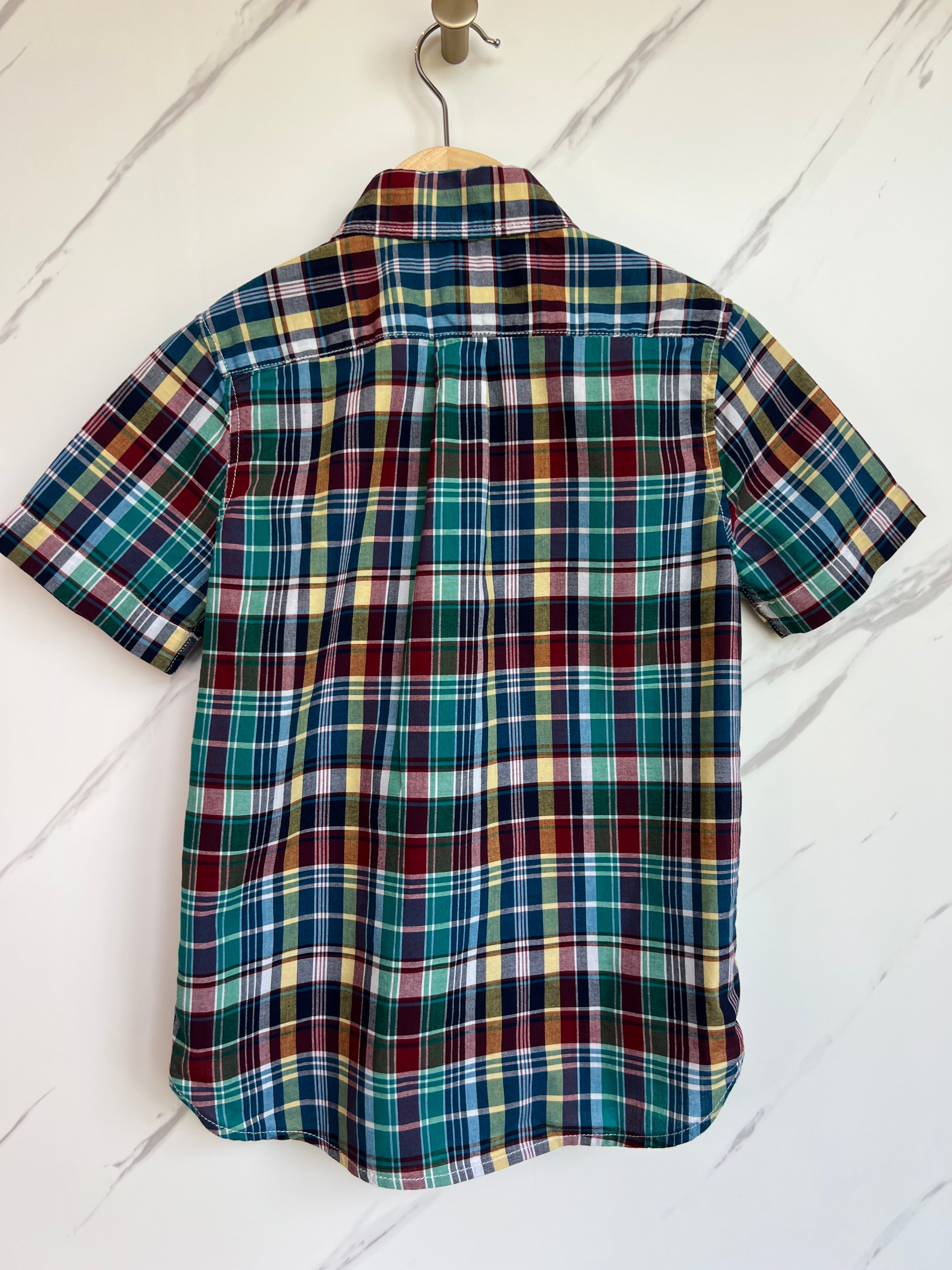 GAP Checked Shirt Age 6-7 Years