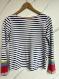 Boden Striped Long Sleeved Top Age 11-12 Years