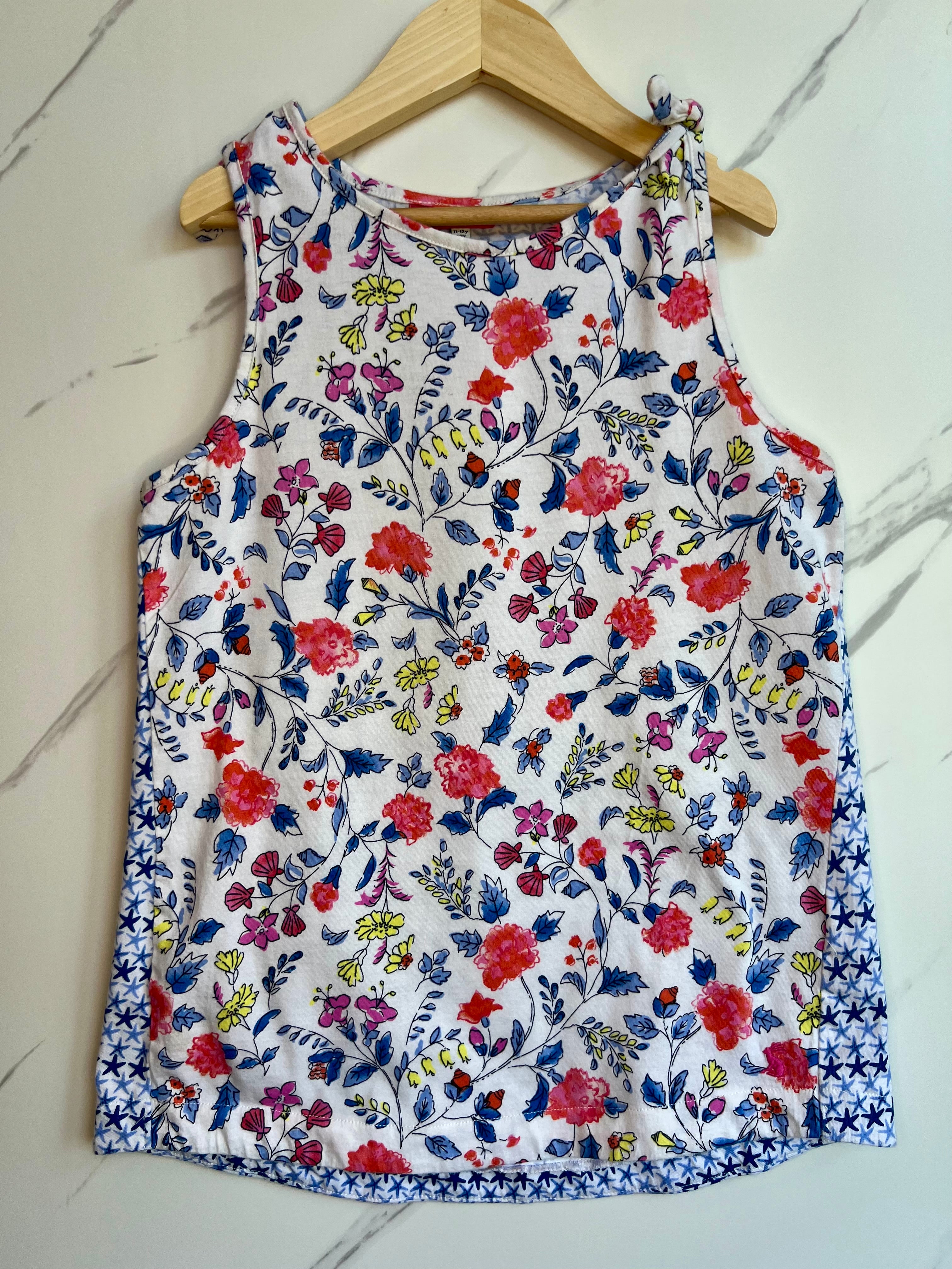 Joules Floral Vest Top Age 11-12 Years