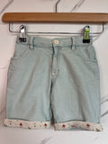 Little Green Radicals Pale Green Striped Shorts Age 4-5 Years