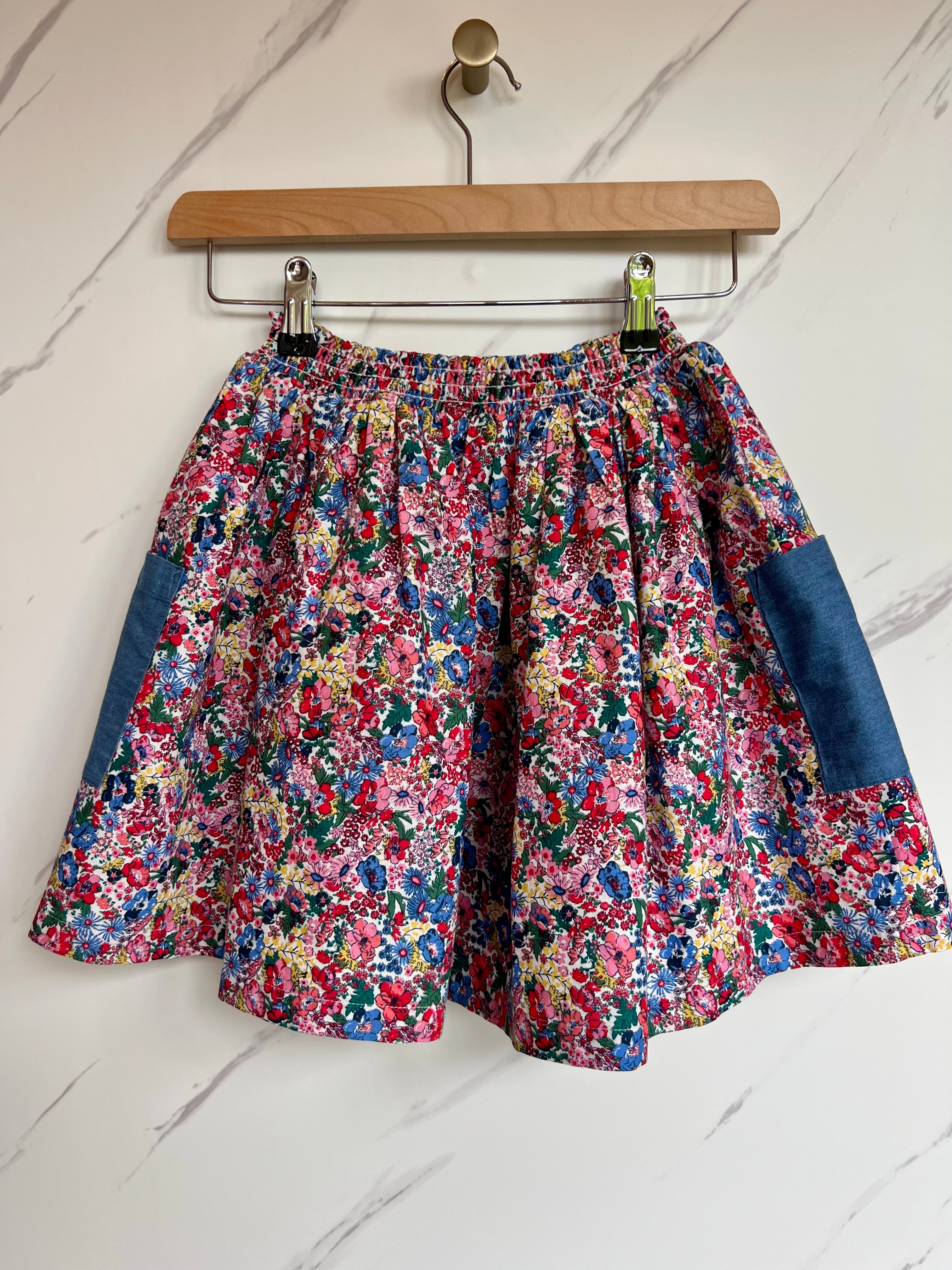 Joules Ditsy Floral Skirt Age 8 Years