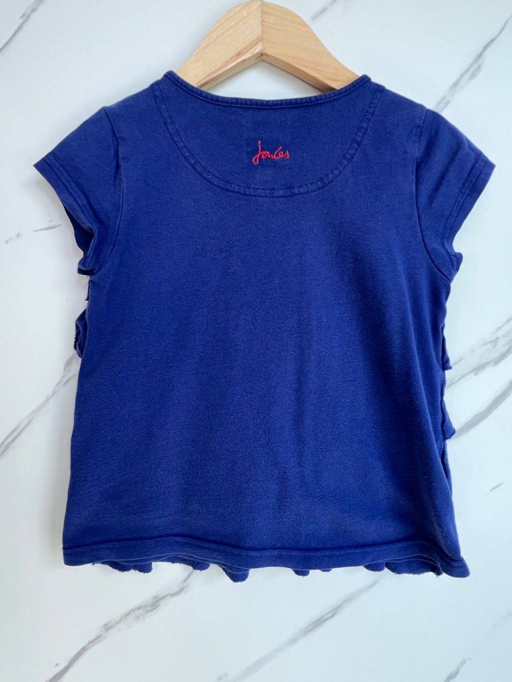 Joules Blue Layered Summer Top Age 5-6 Years
