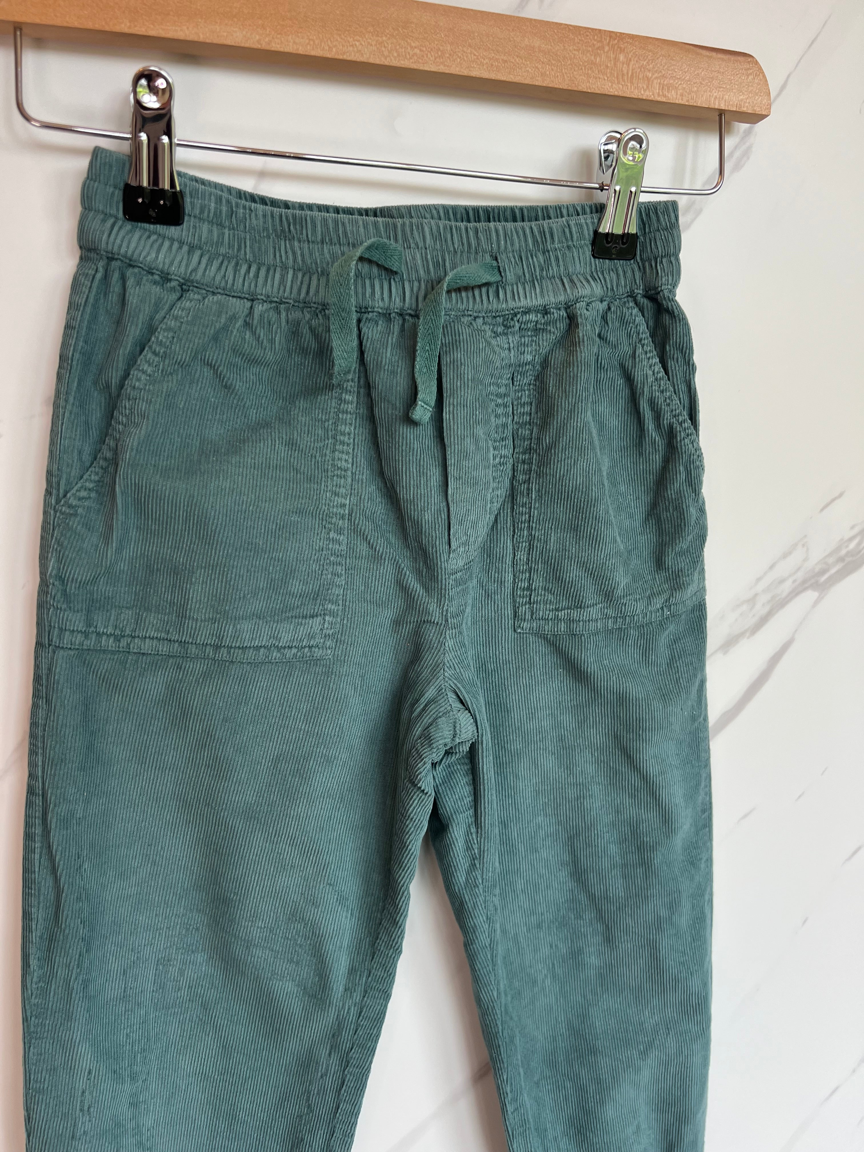 Kite Green Cord Trousers Age 6 Years