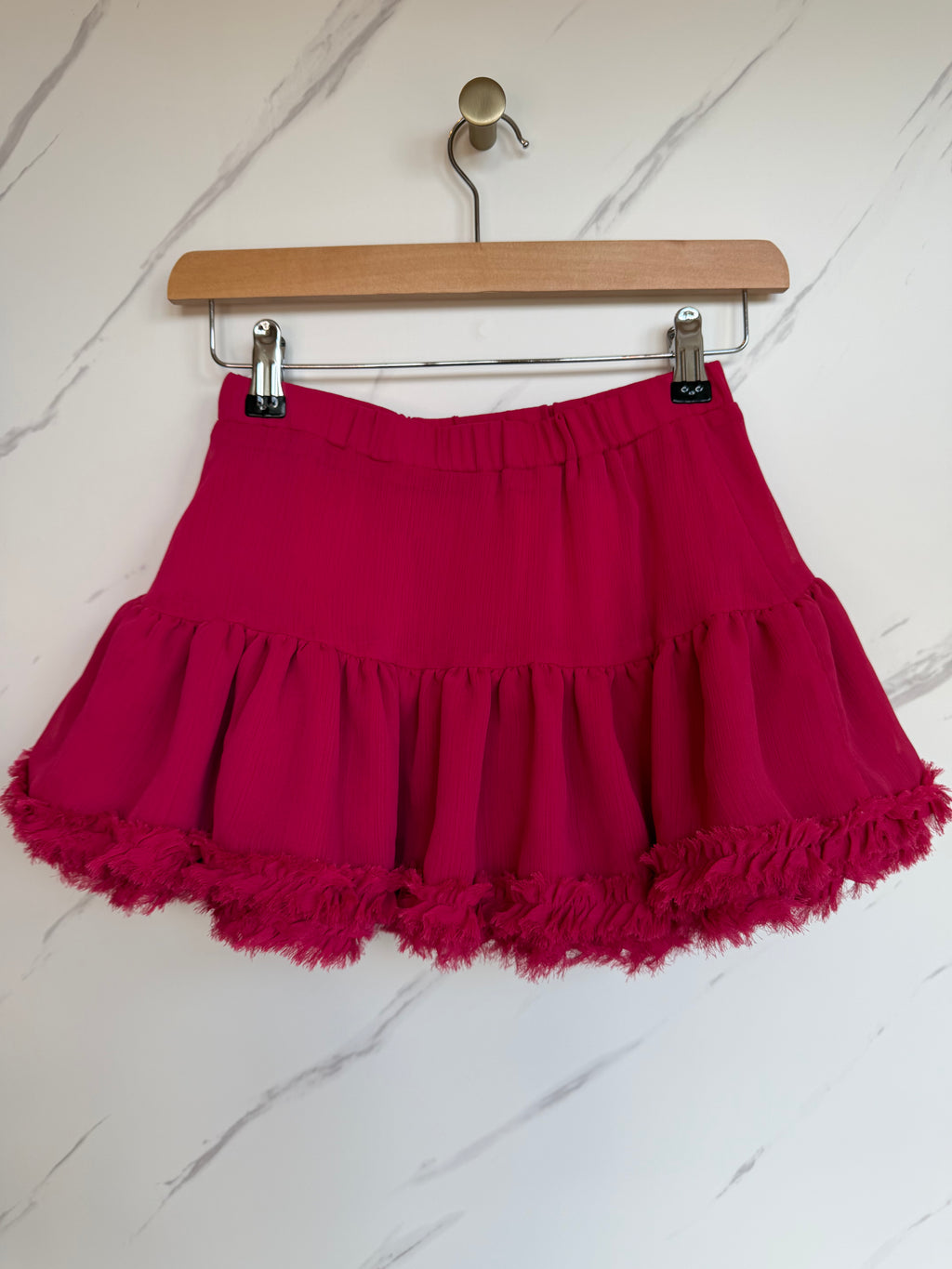 Joules Dark Pink Tutu-Style Skirt Age 9-10 Years