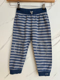 Kite Blue & Grey Striped Joggers Age 3 Years